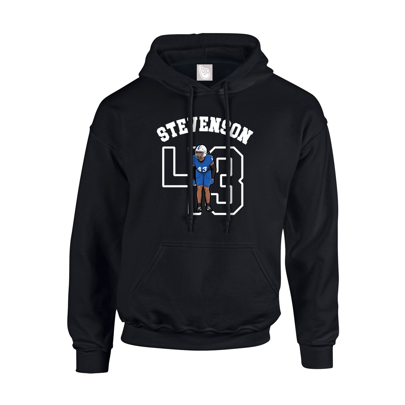Hoodie — Shirsey Arch in Black