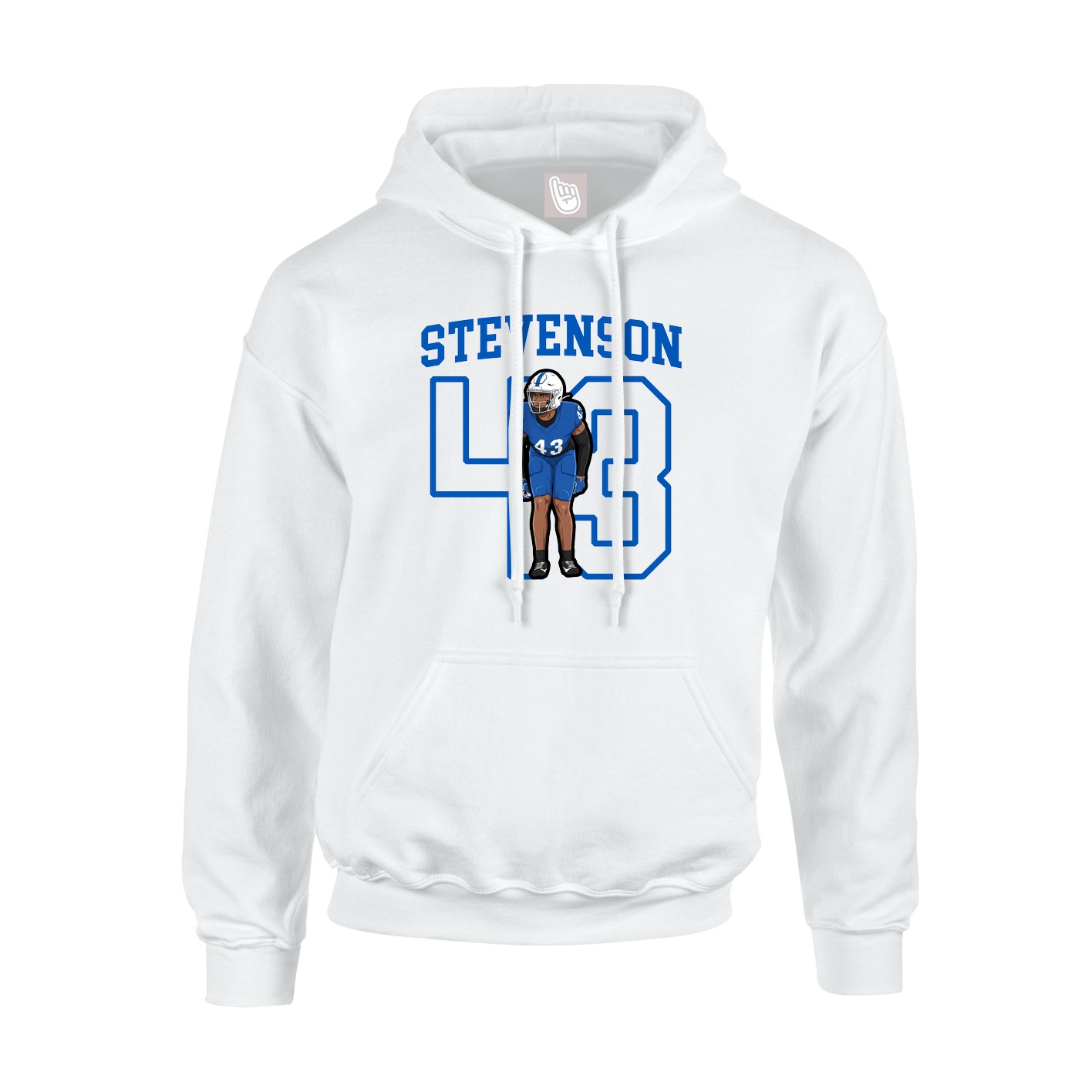 Youth Hoodie — Shirsey in White