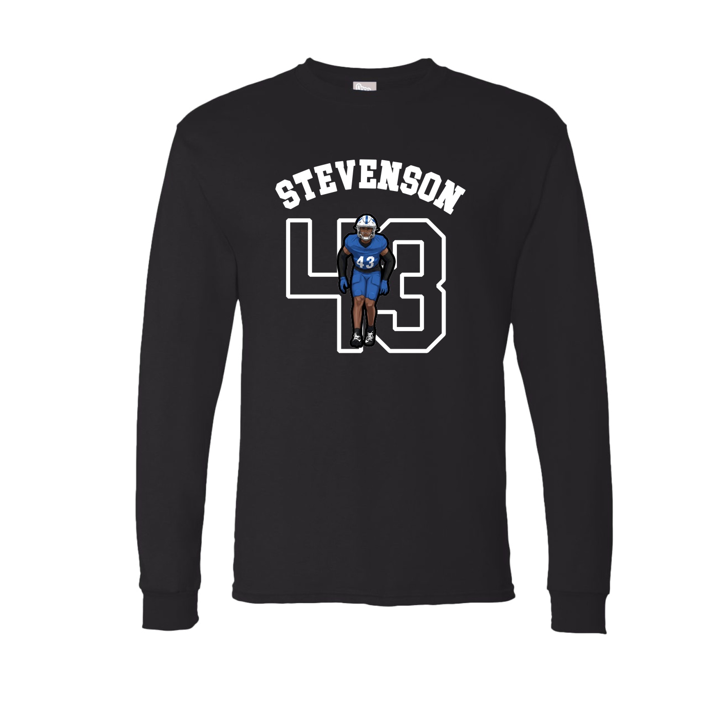 Long Sleeve Tee — Shirsey Arch in Black