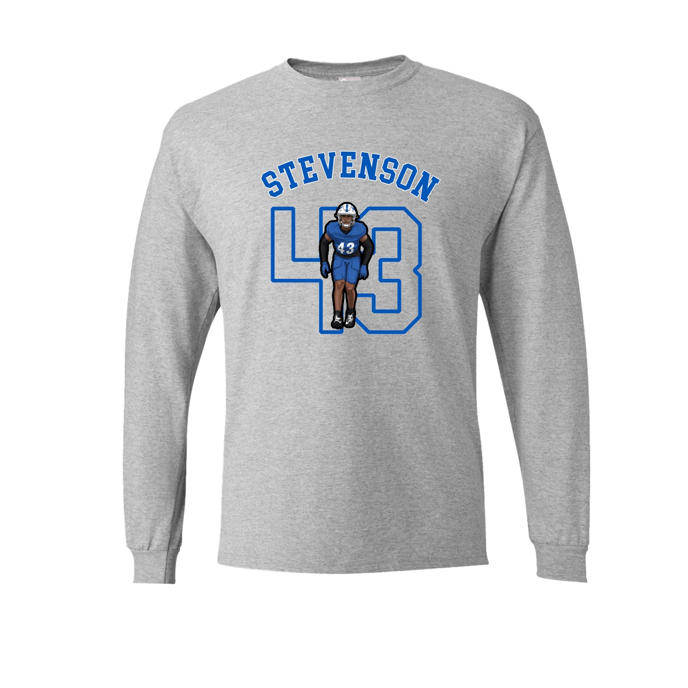 Long Sleeve Tee — Shirsey Arch in Grey