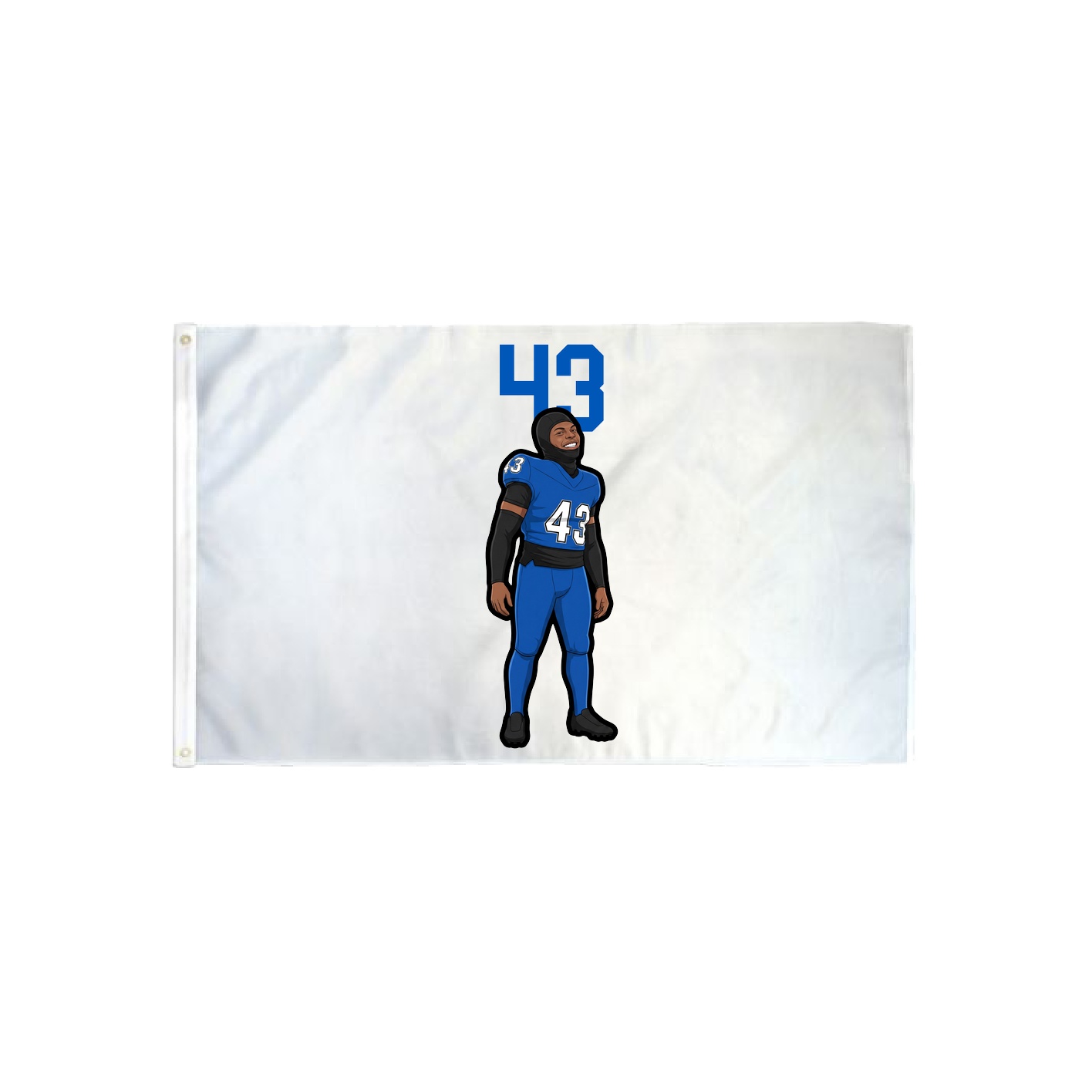 3x5 Flag — Number Top in Classic