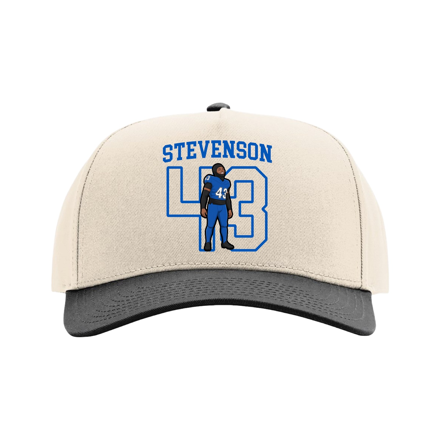 Full Fabric Five-Panel Champ Cap