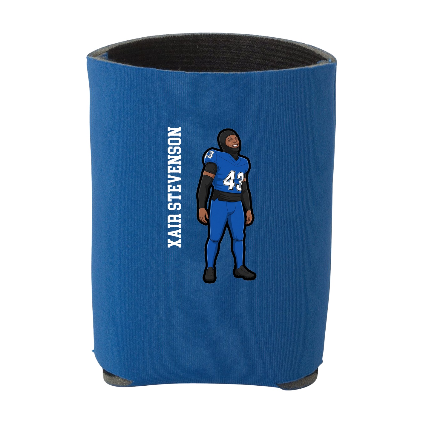 Can Holder — Name Vertical in Royal