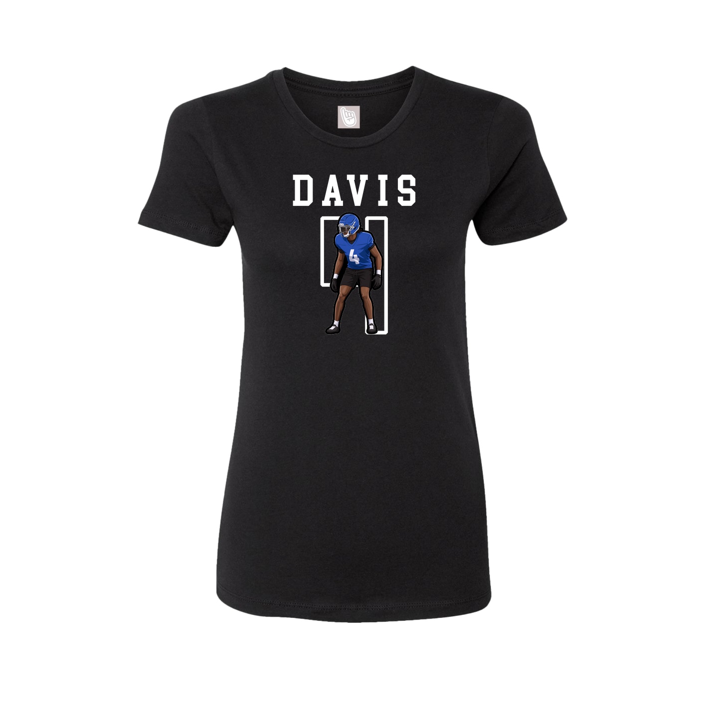 Fitted Women's Tee — Shirsey in Black