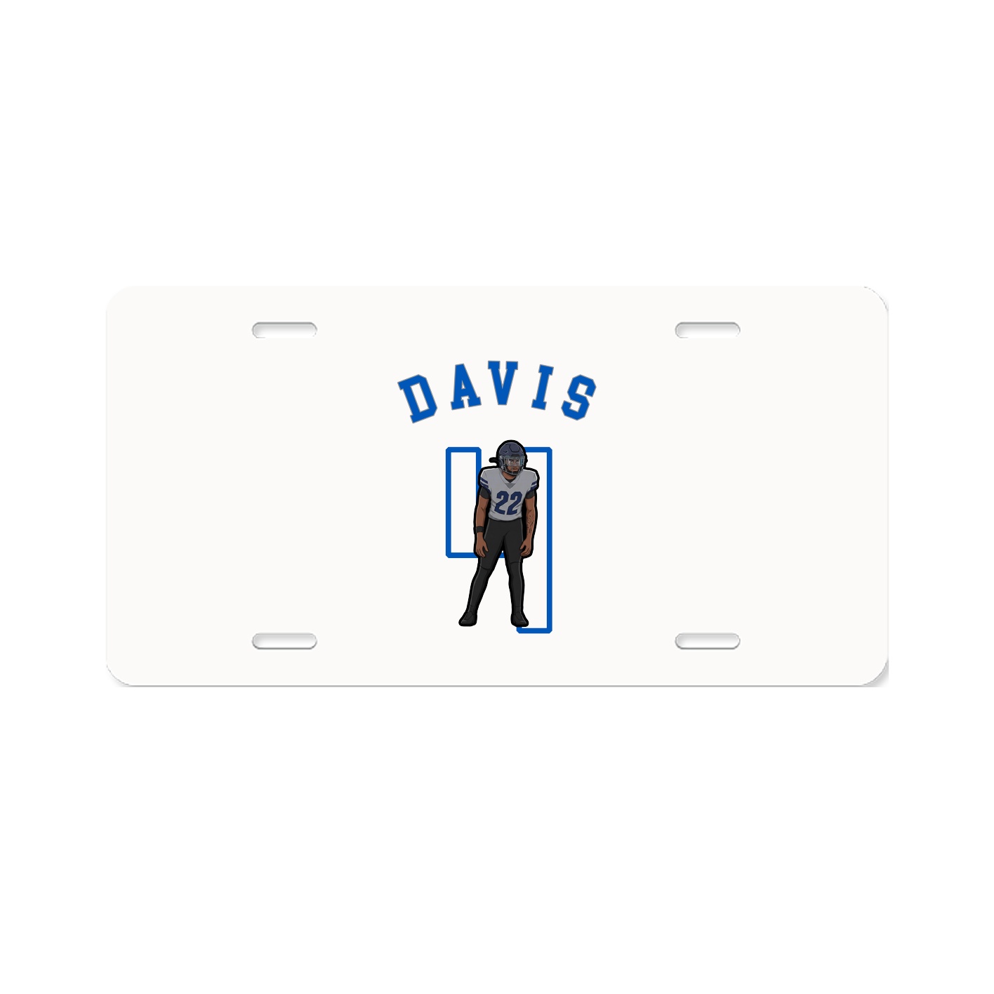 License Plate — Shirsey Arch in Classic