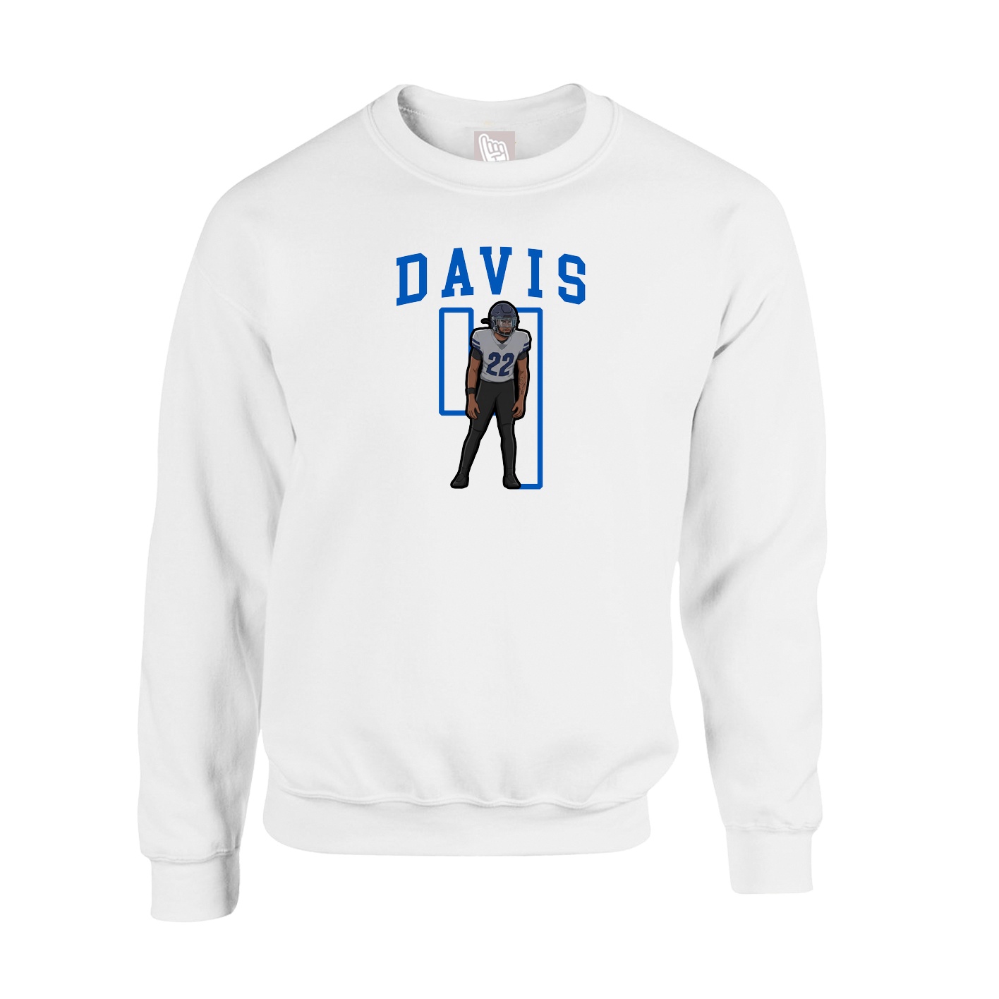 Fleece Crew — Shirsey in White