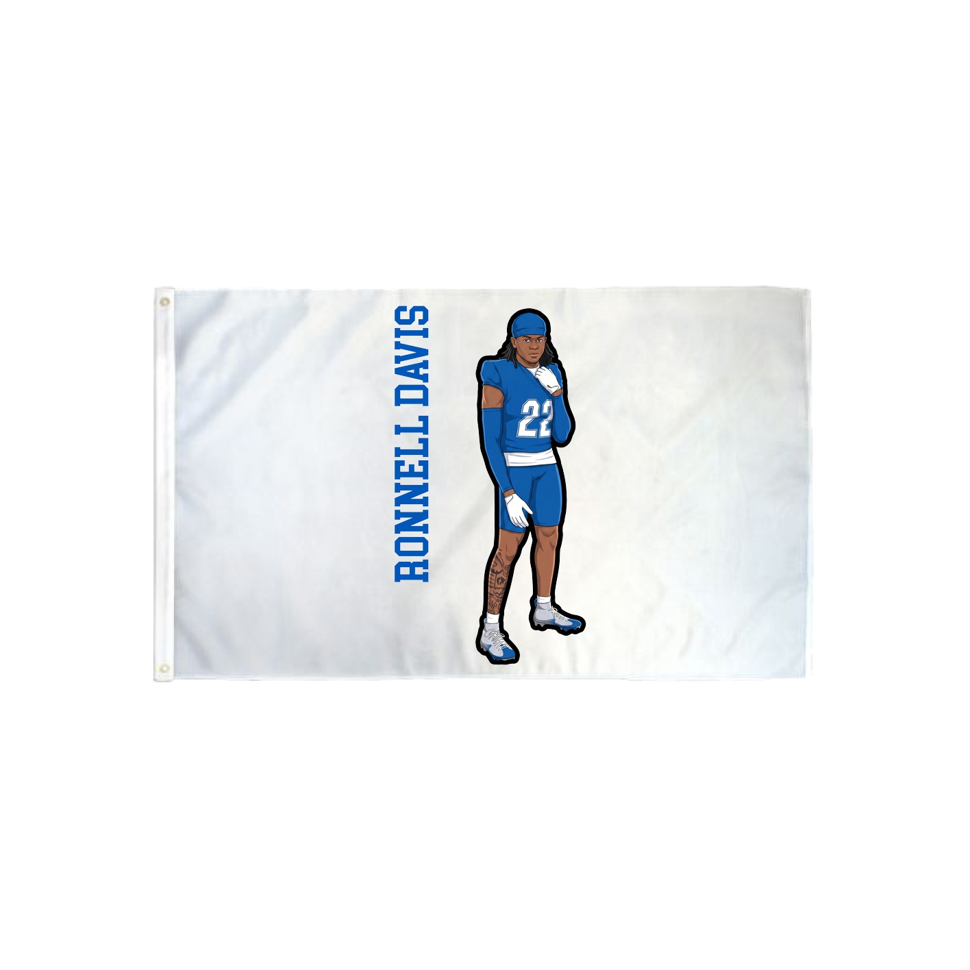 3x5 Flag — Name Vertical in Classic