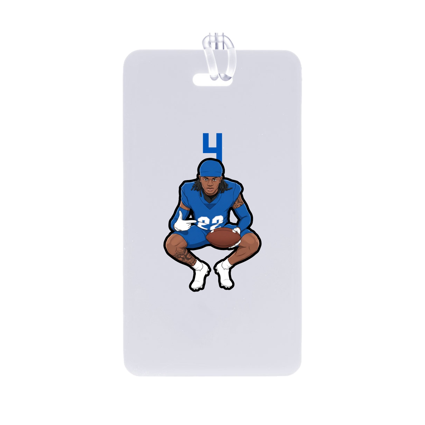 Bag Tag — Number Top in Classic