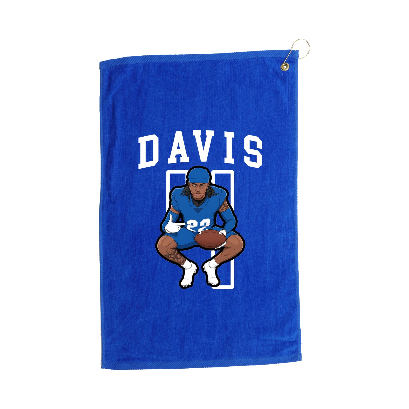 Golf Towel — Shirsey in Royal