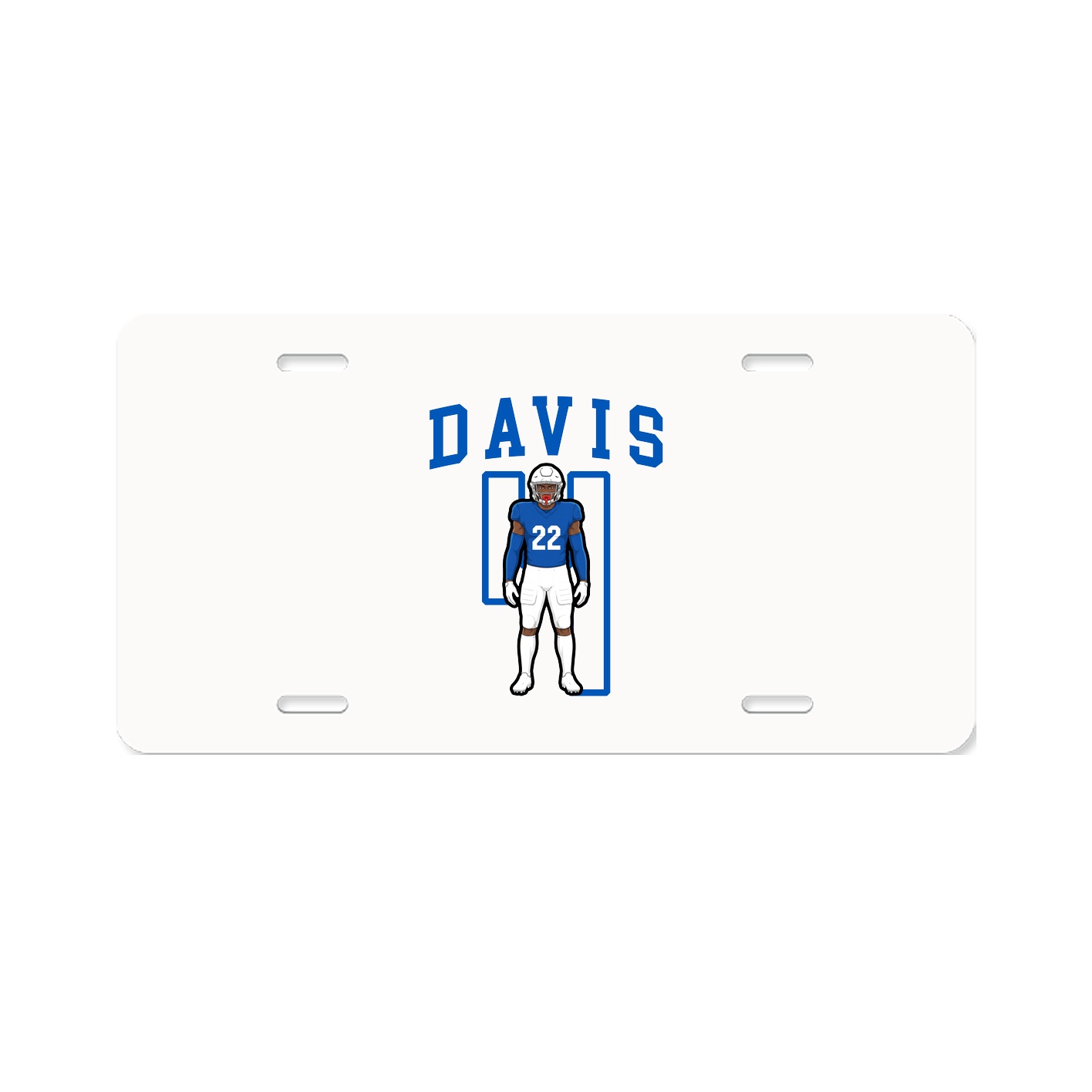 License Plate — Shirsey in Classic