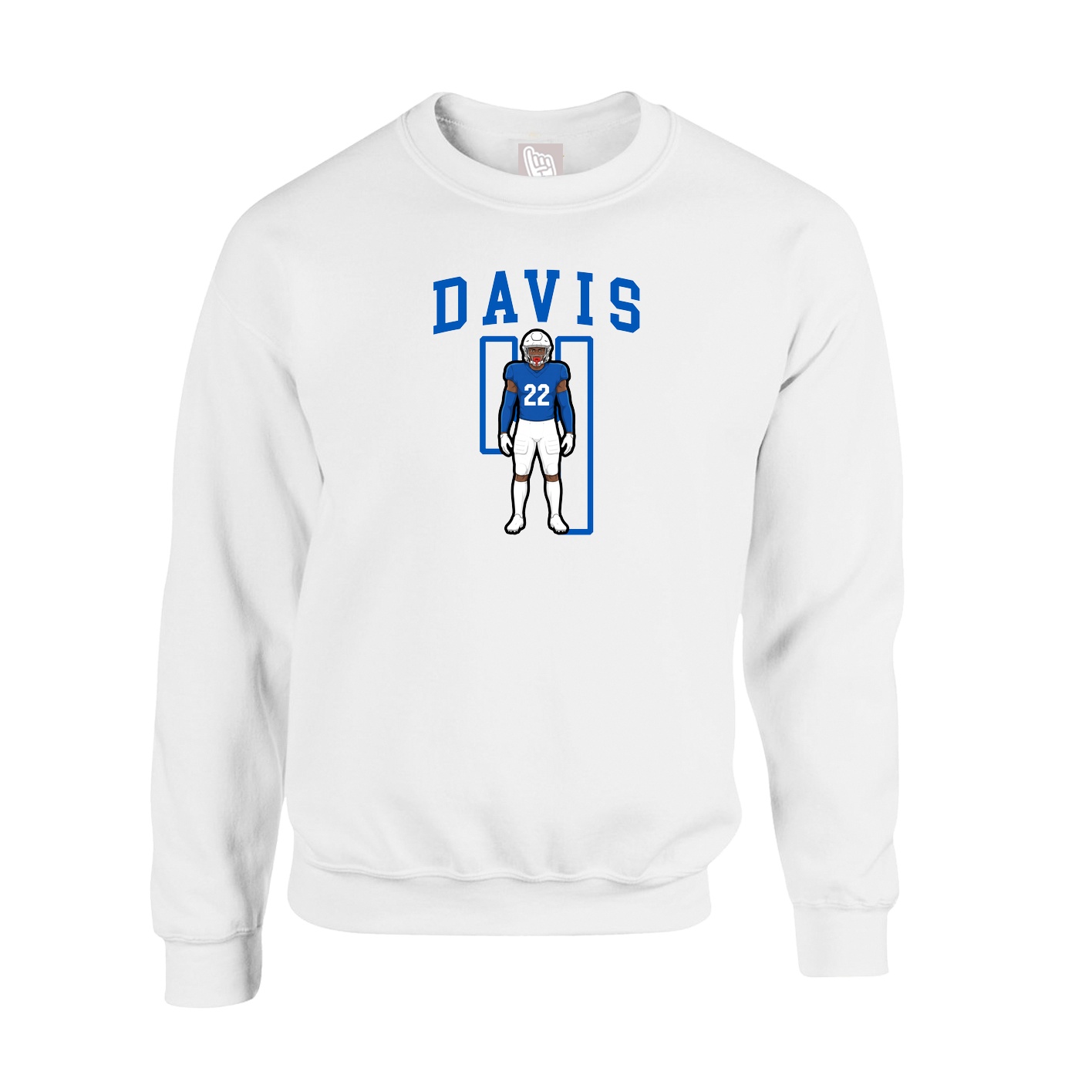Fleece Crew — Shirsey in White