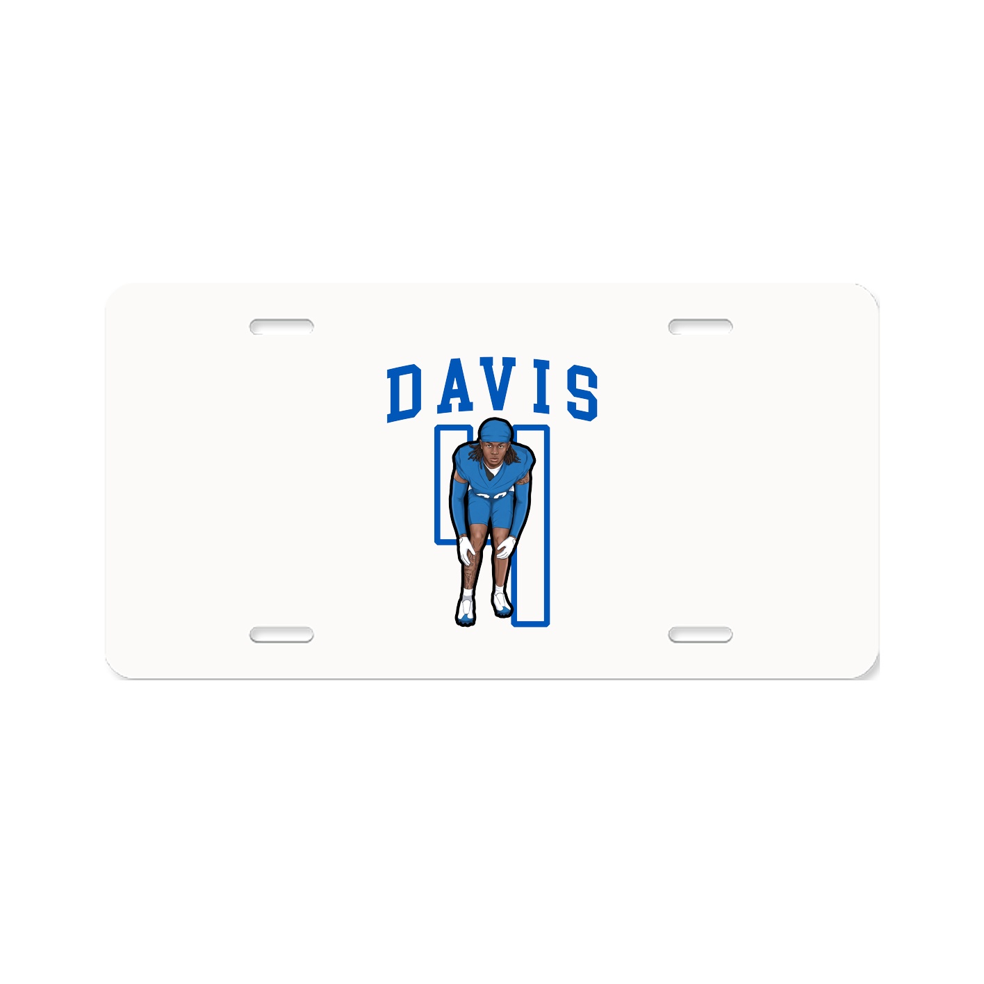Aluminum License Plate