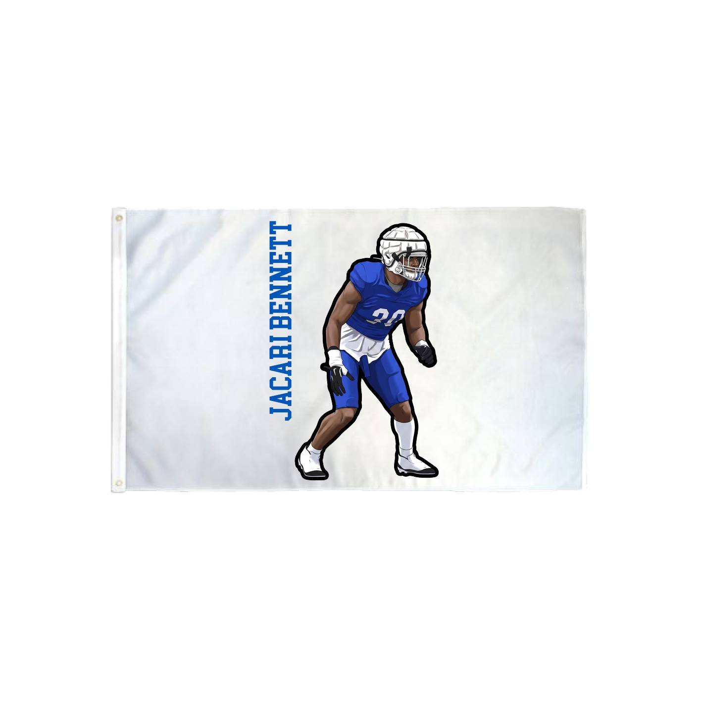 3x5 Flag — Name Vertical in Classic