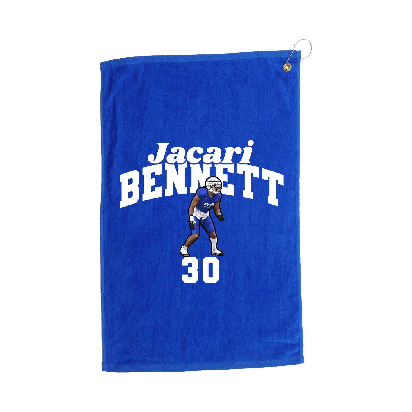 Golf Towel — Signature Arch in Royal