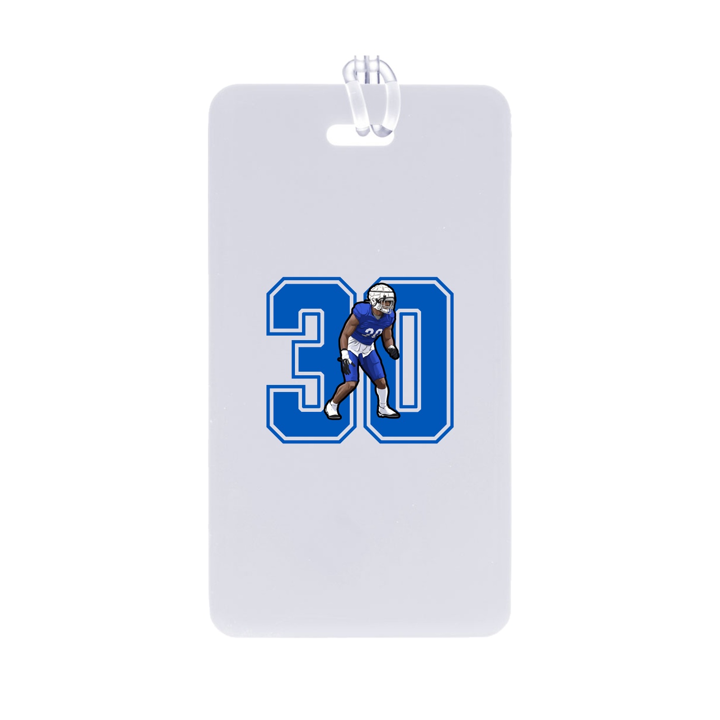 Bag Tag — Number in Classic