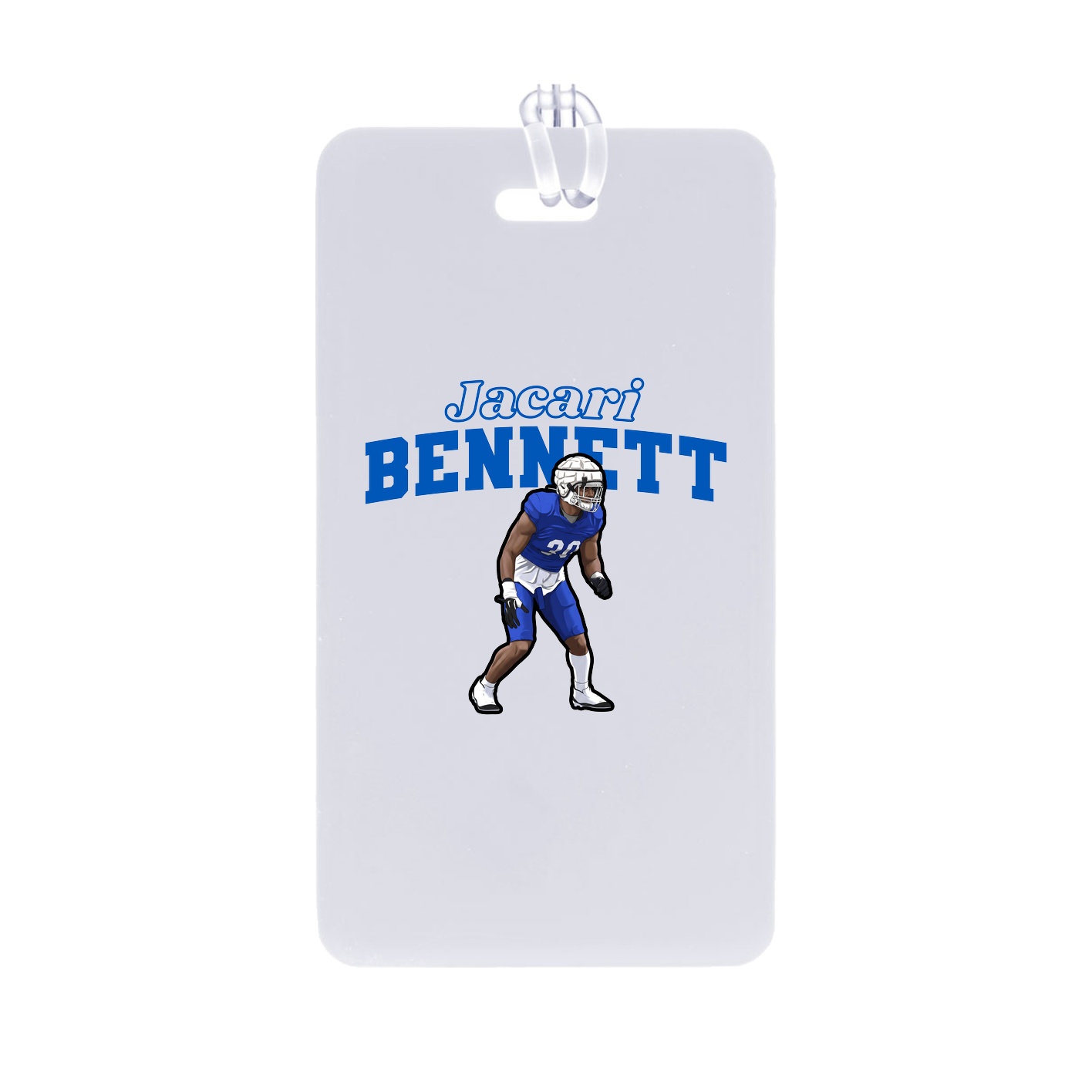 Bag Tag — Name Arch in Classic