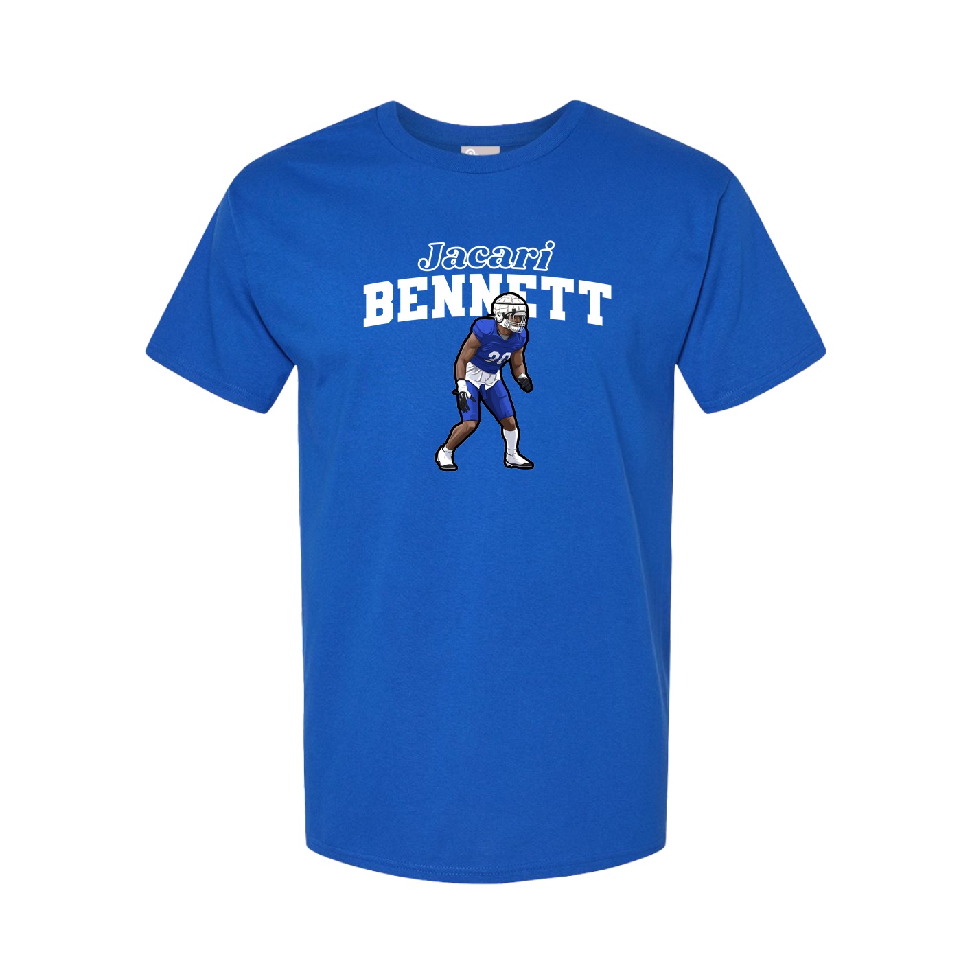 Tee — Name Arch in Royal