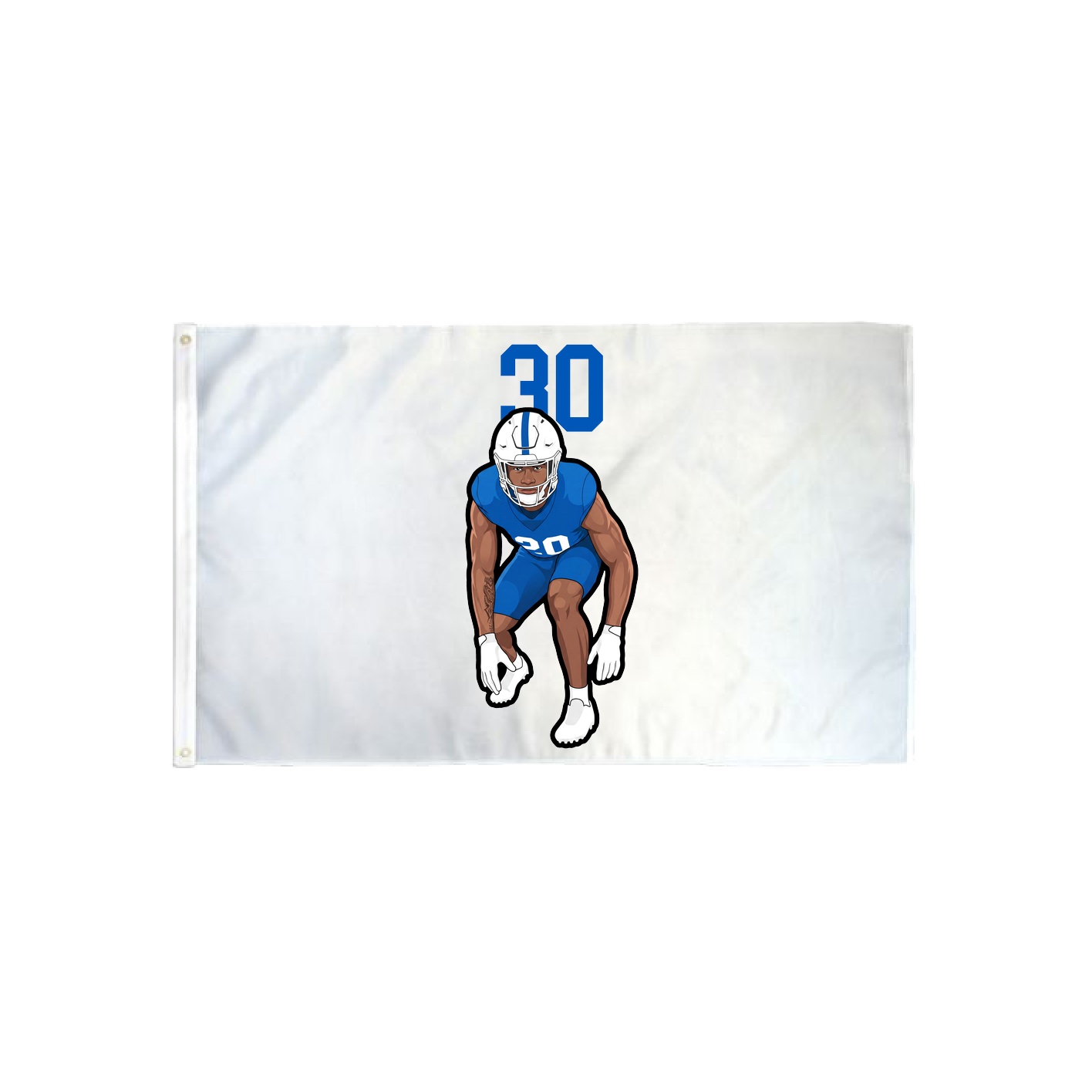 3x5 Flag — Number Top in Classic