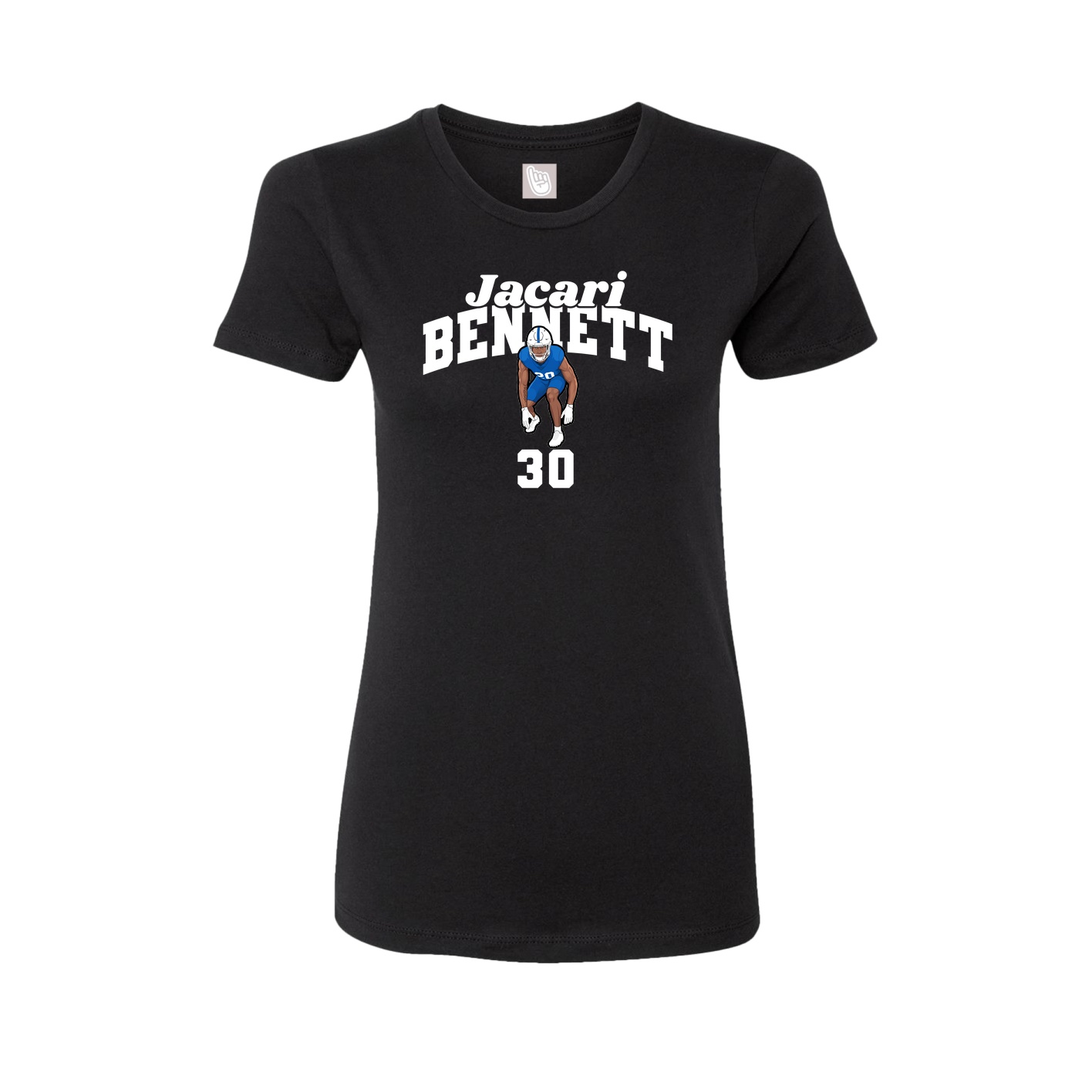 Womens Tee — Signature Arch in Black