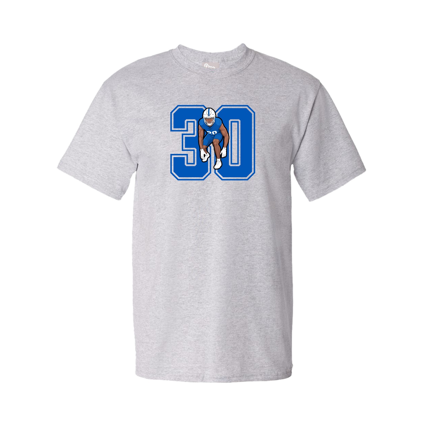 Tee — Number in Grey
