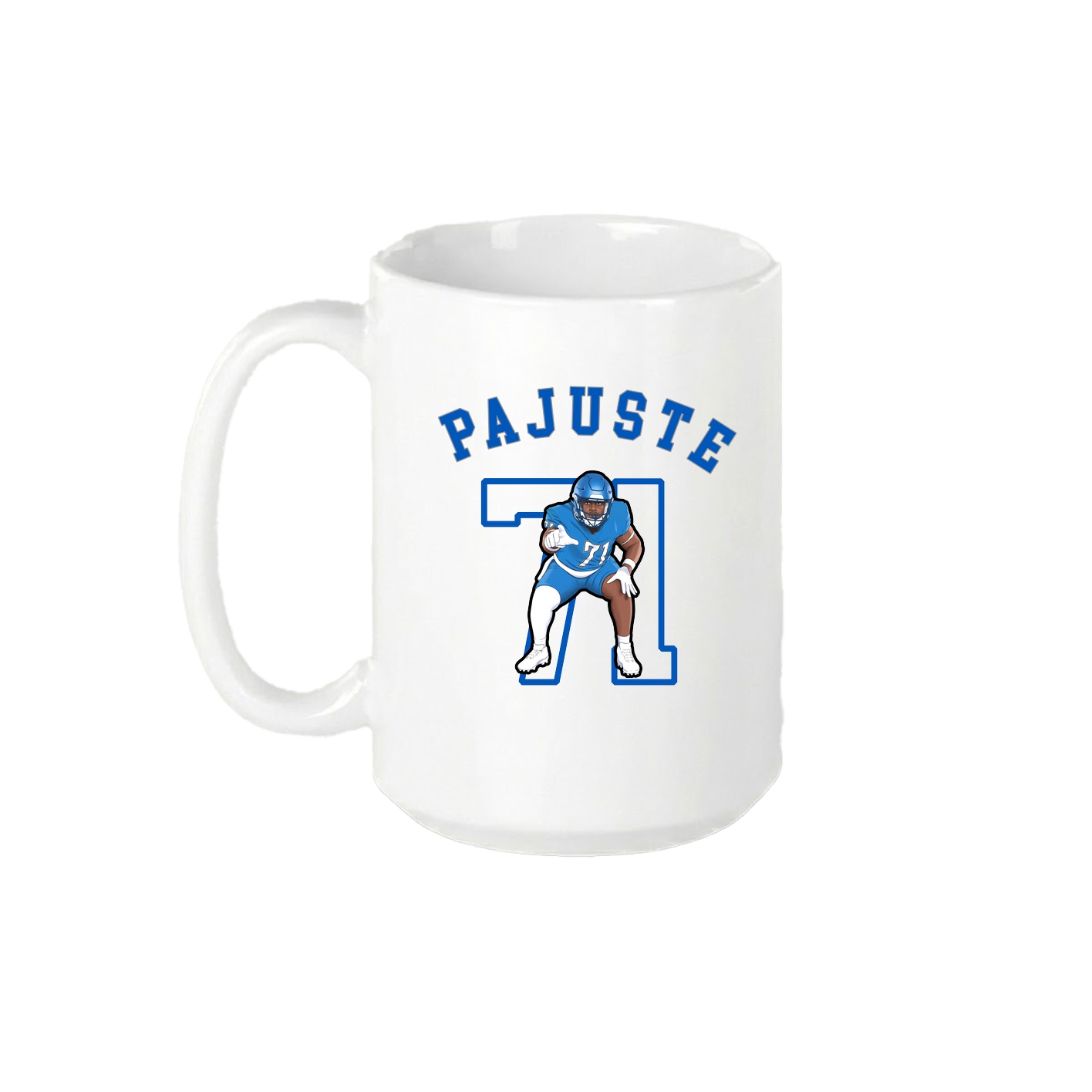 15oz Coffee Mug — Shirsey Arch in White