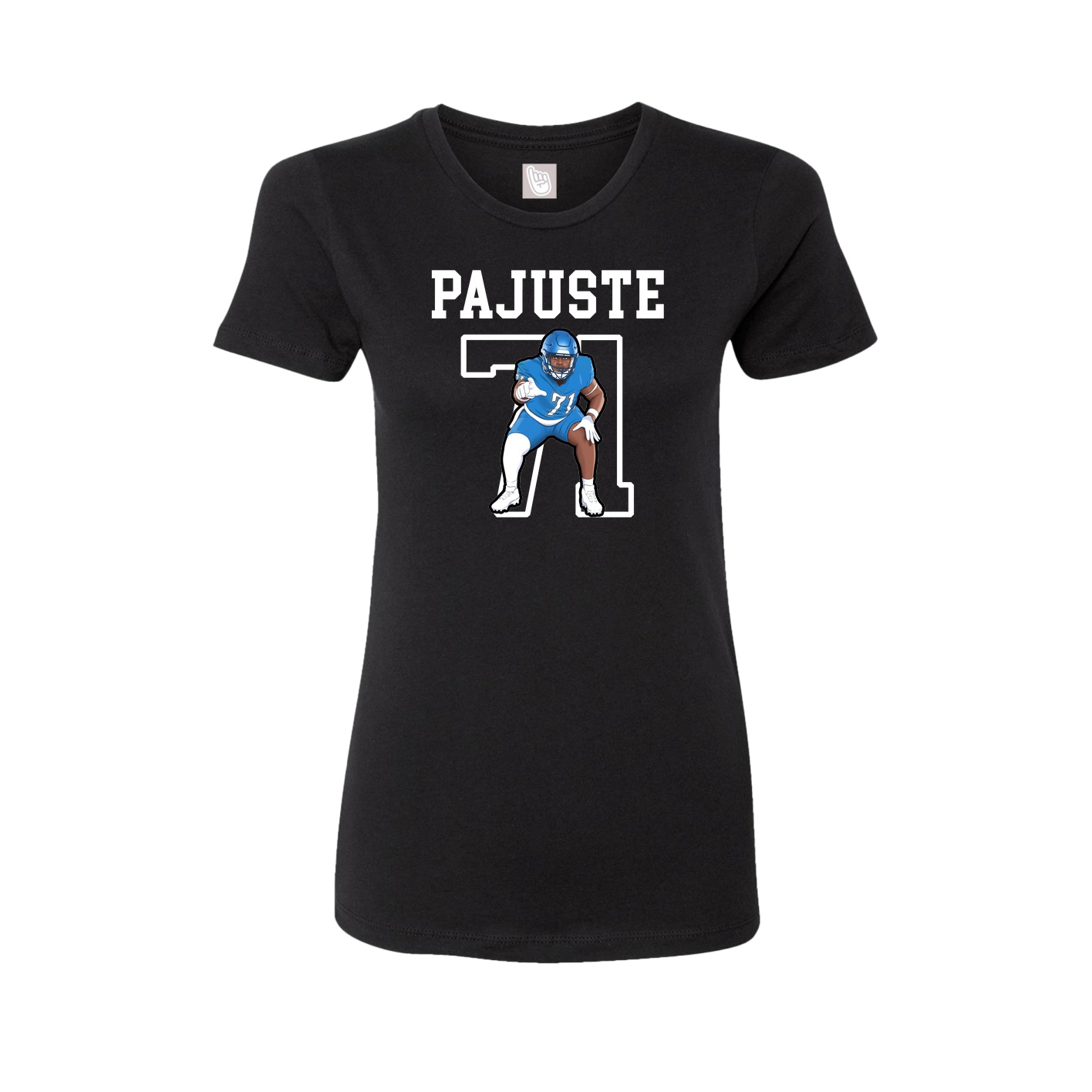 Fitted Women's Tee — Shirsey in Black