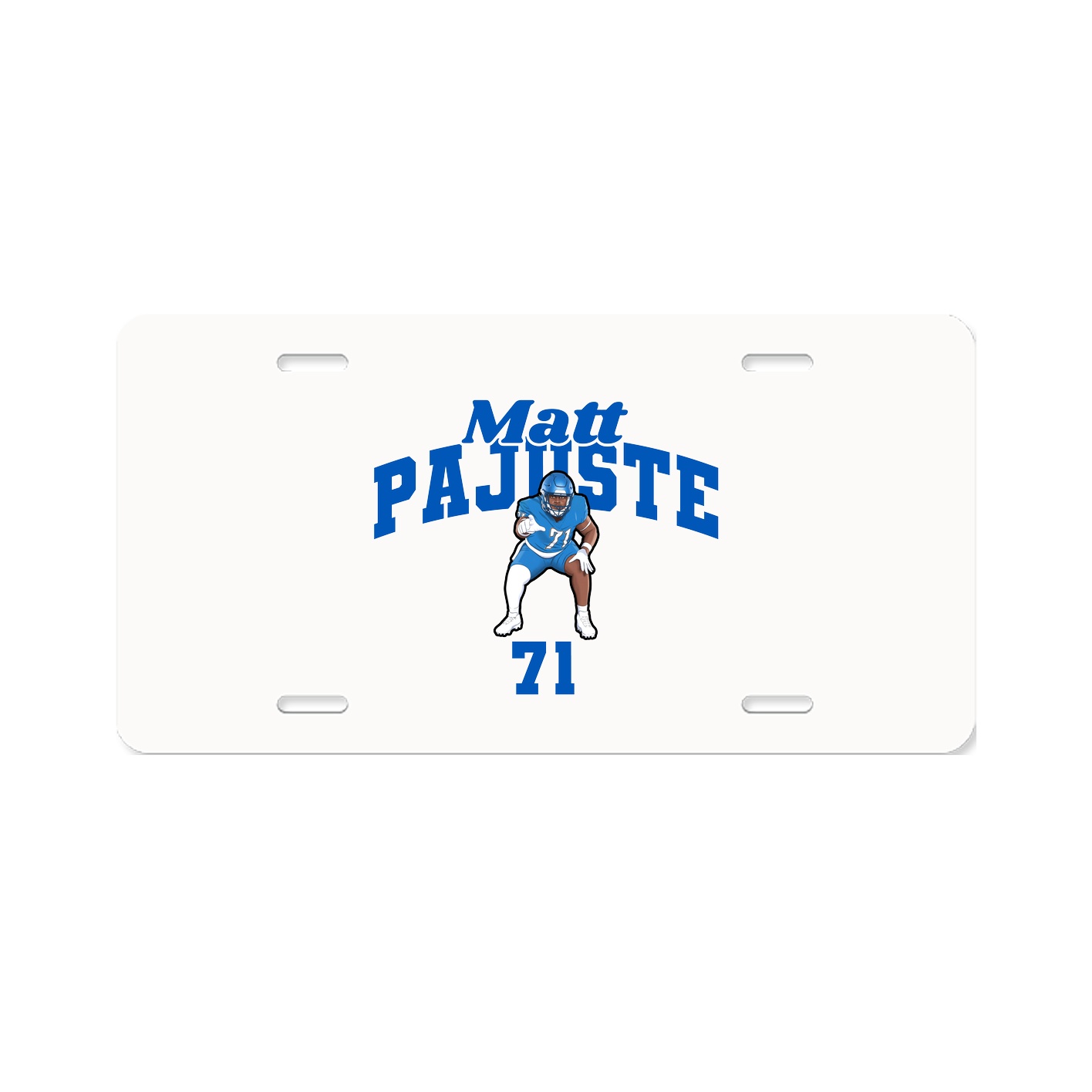 License Plate — Signature Arch in Classic