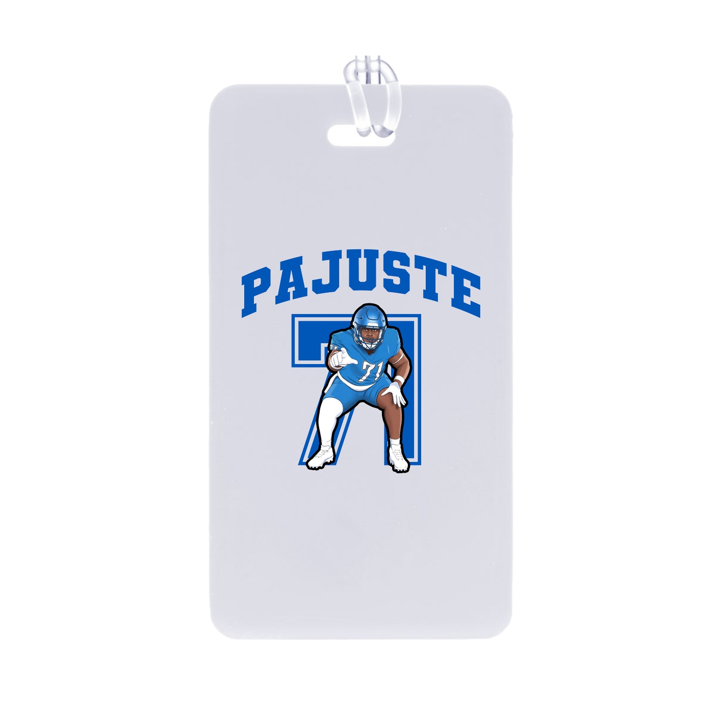 Bag Tag — Number in Classic