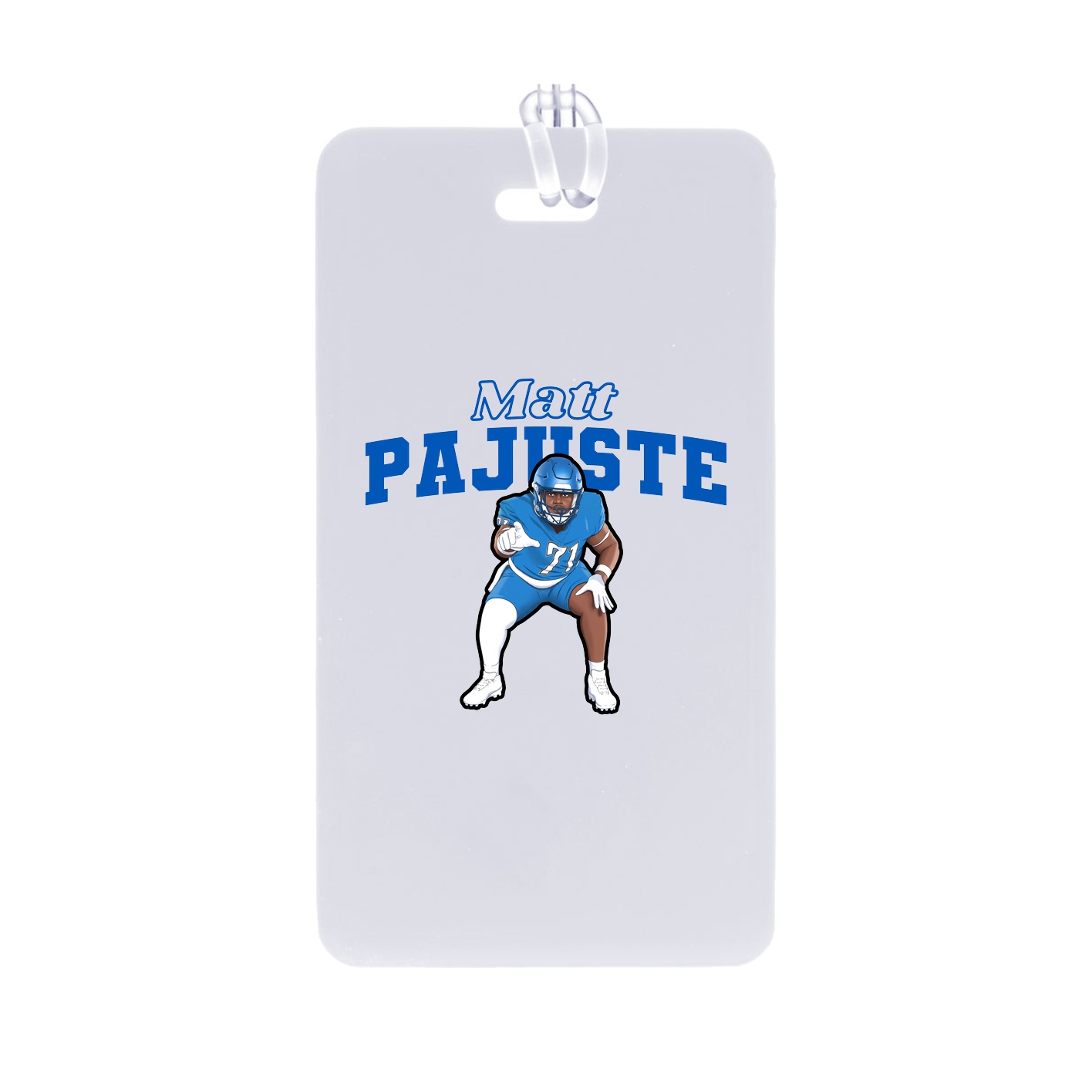 Bag Tag — Name Arch in Classic
