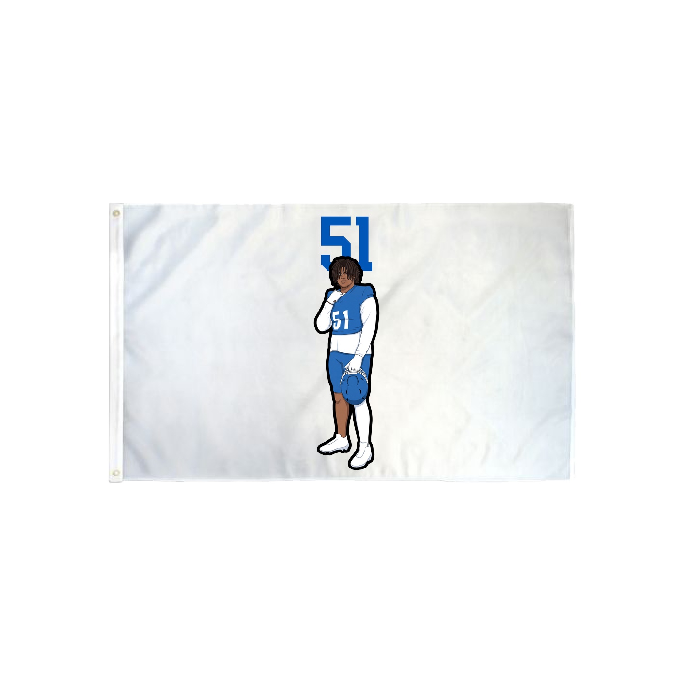 3x5 Flag — Number Top in Classic