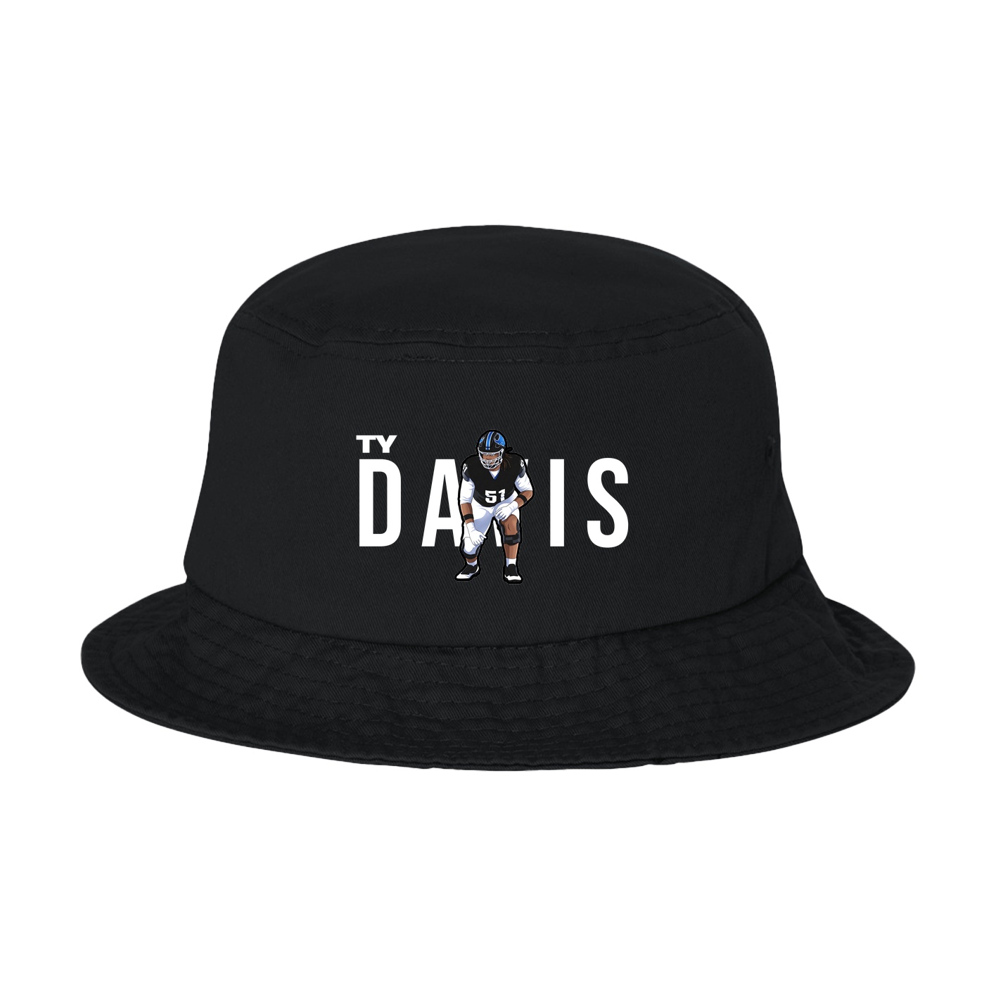 Bucket Cap — Player Name in Black