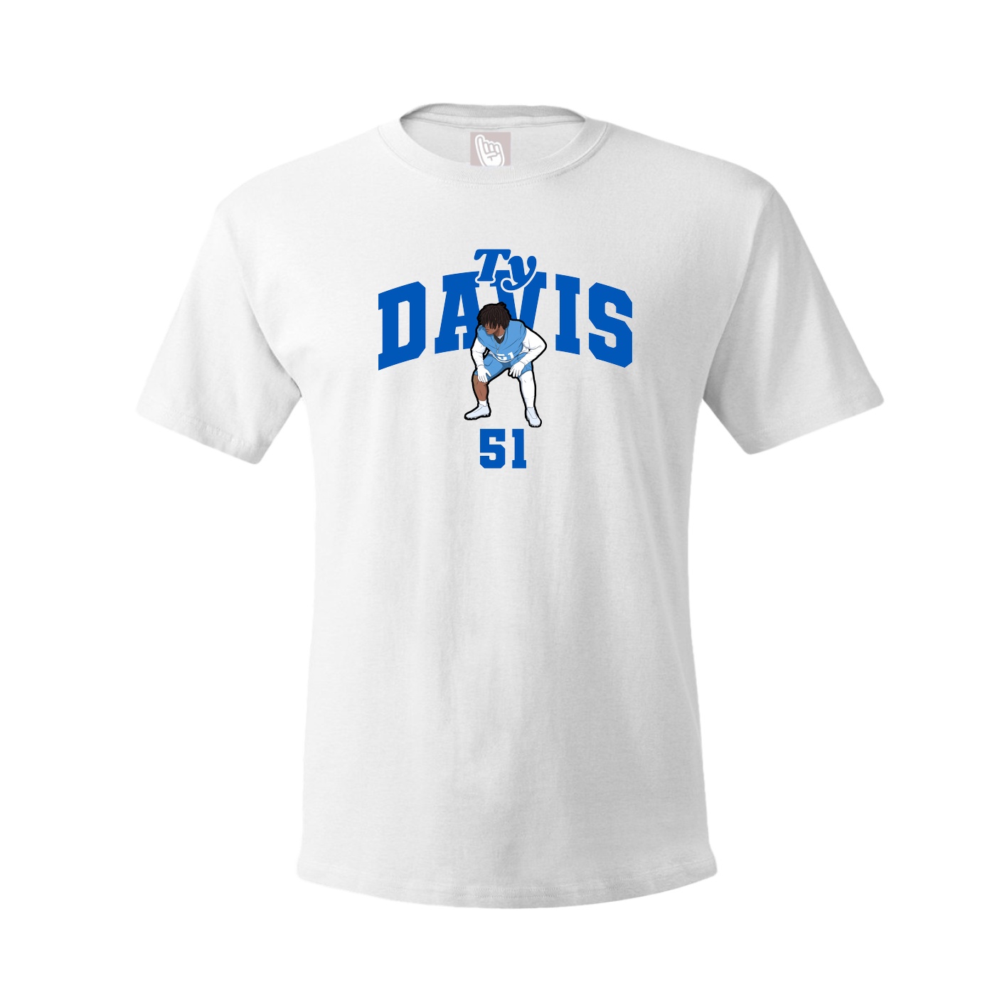 Youth Tee — Signature Arch in White
