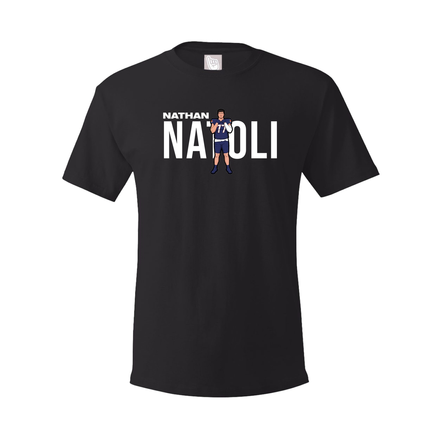 Youth Tee — Player Name in Black