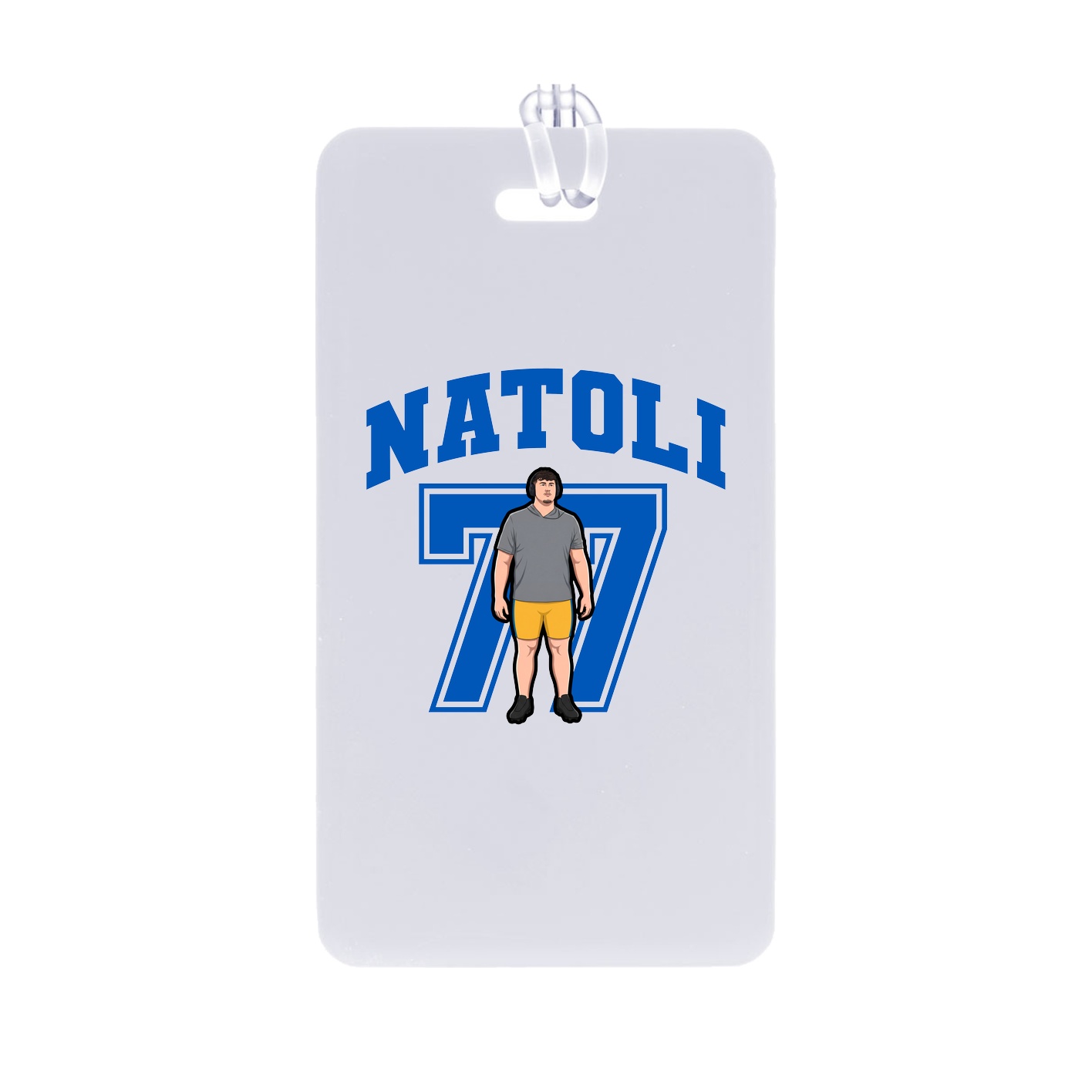 Bag Tag — Number in Classic