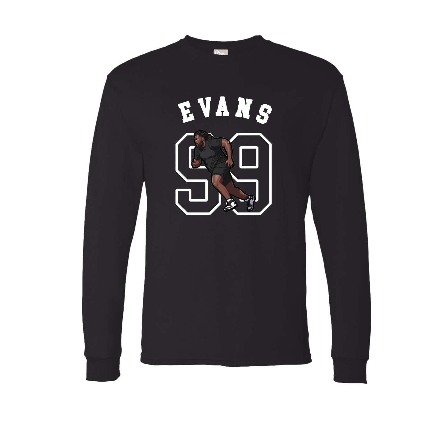Long Sleeve Tee — Shirsey Arch in Black