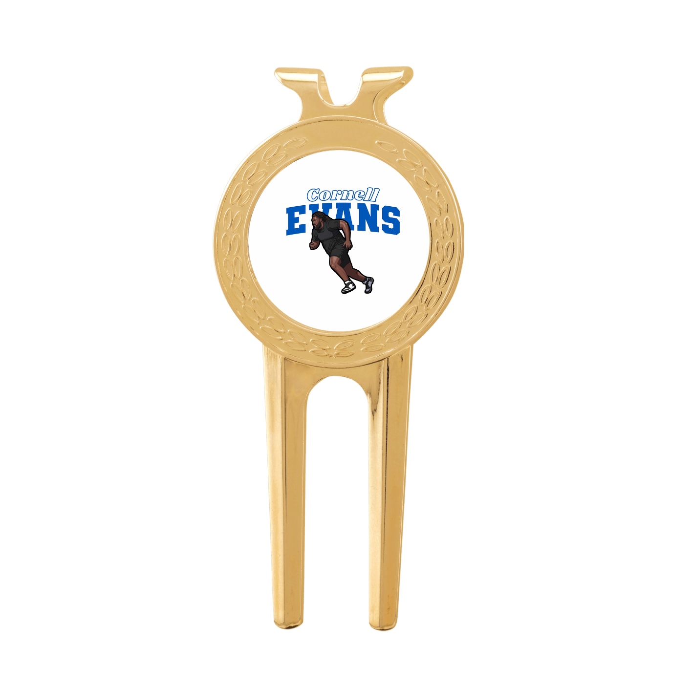 Divot Tool with Ball Marker — Name Arch in Classic