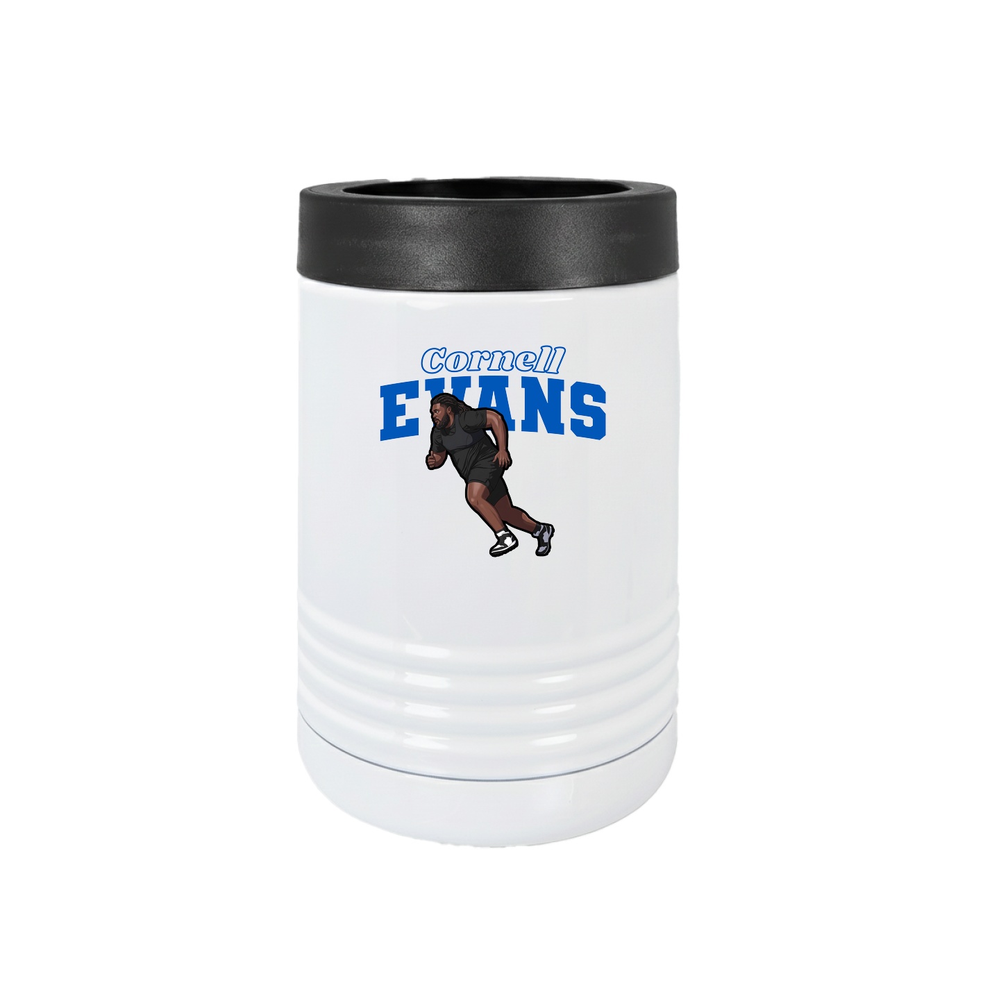 Beverage Holder — Name Arch in White