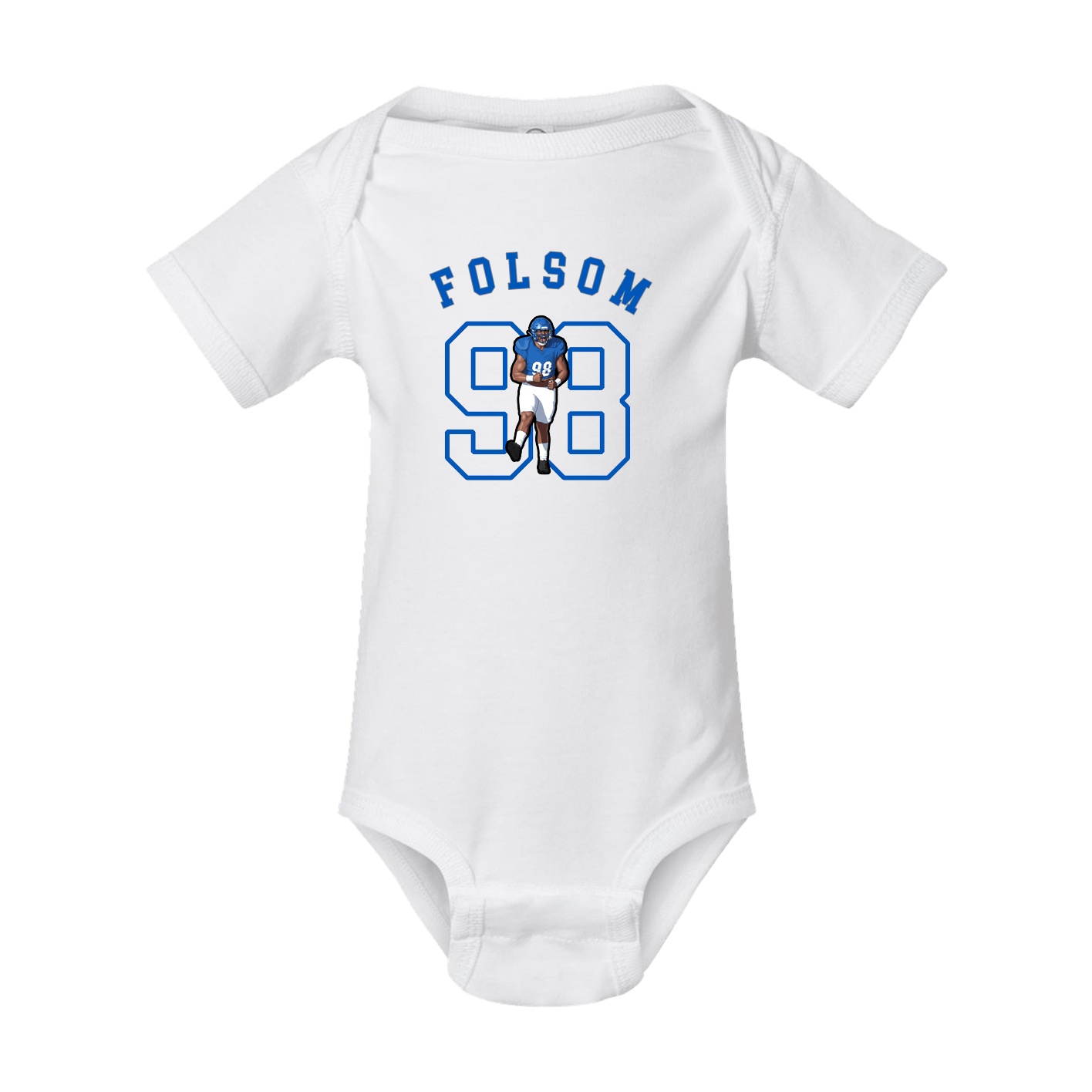 Baby Onesie — Shirsey Arch in White