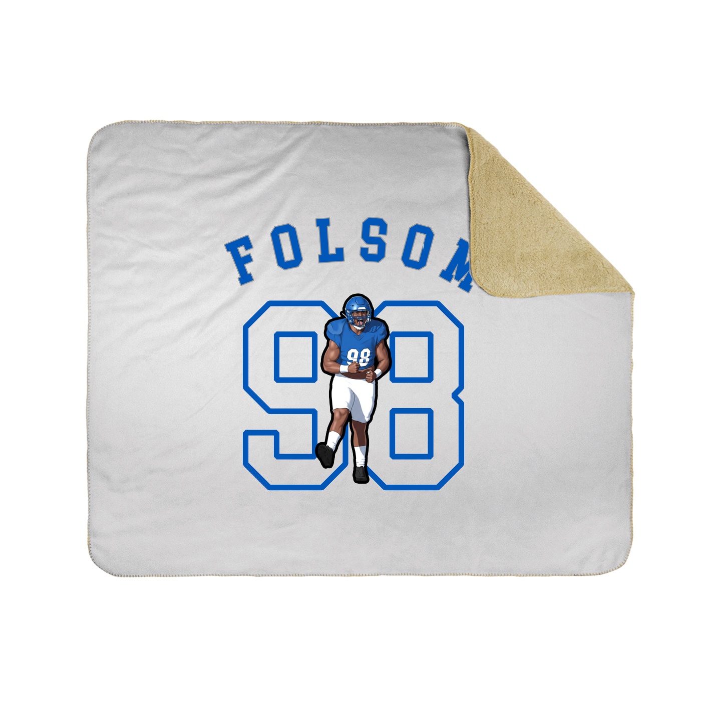 Throw Blanket — Shirsey Arch in White