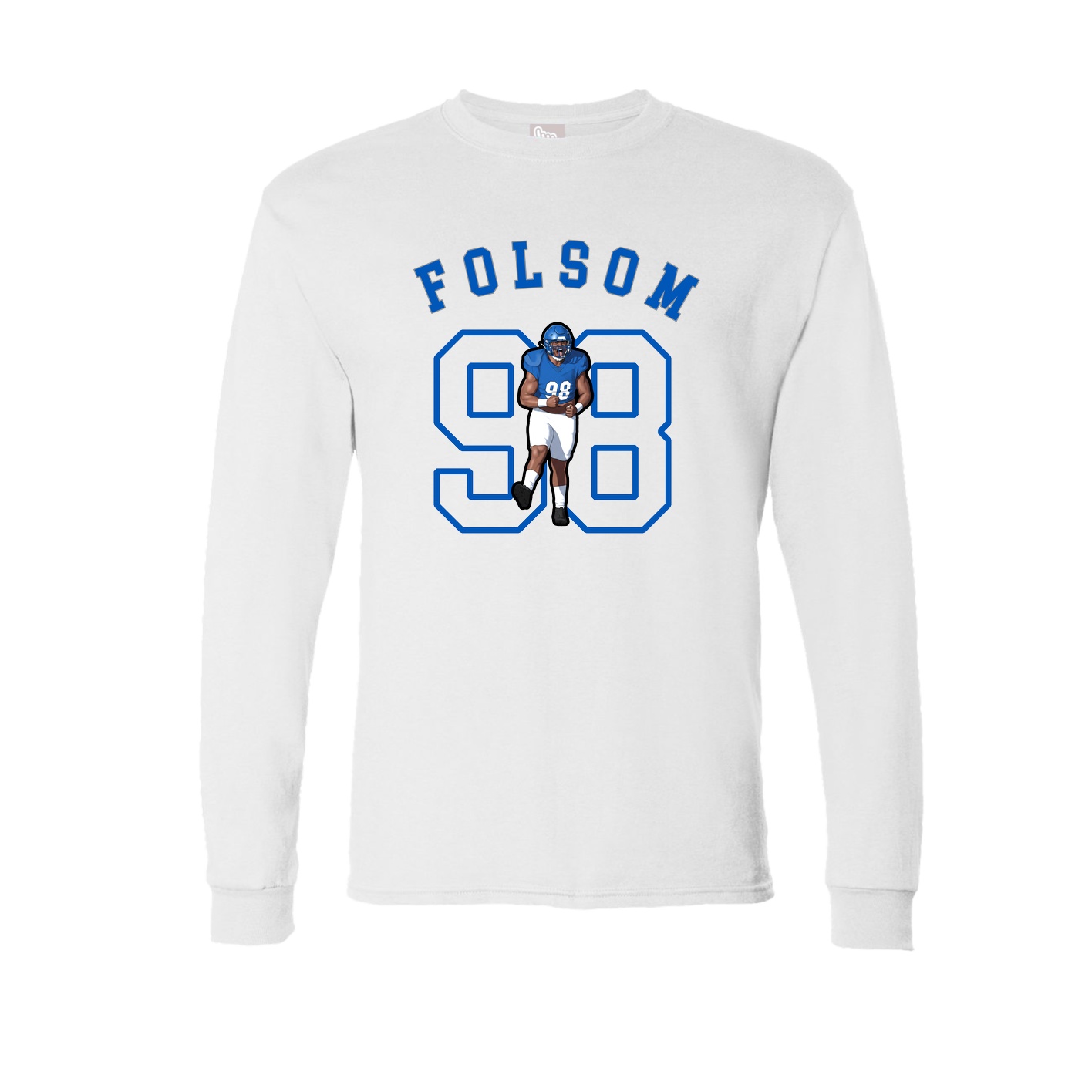 Long Sleeve Tee — Shirsey Arch in White