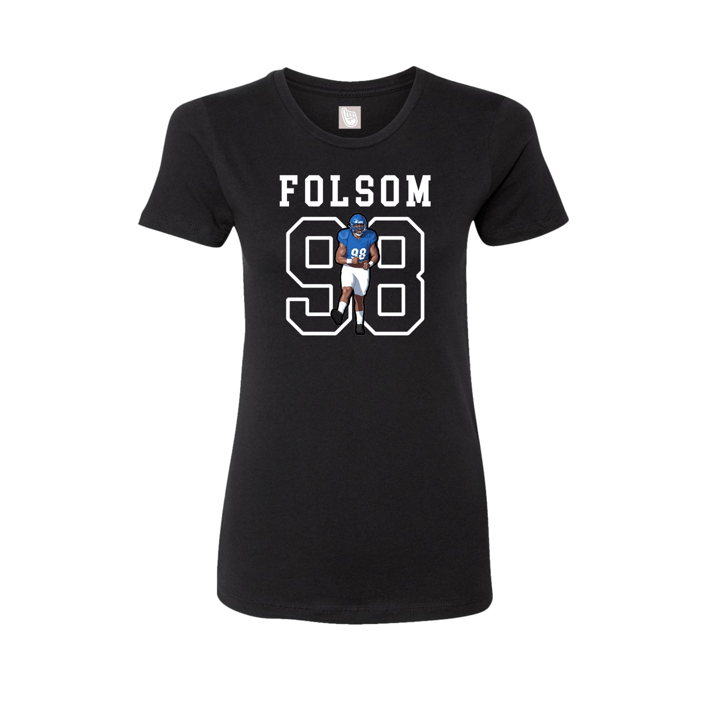 Fitted Women's Tee — Shirsey in Black
