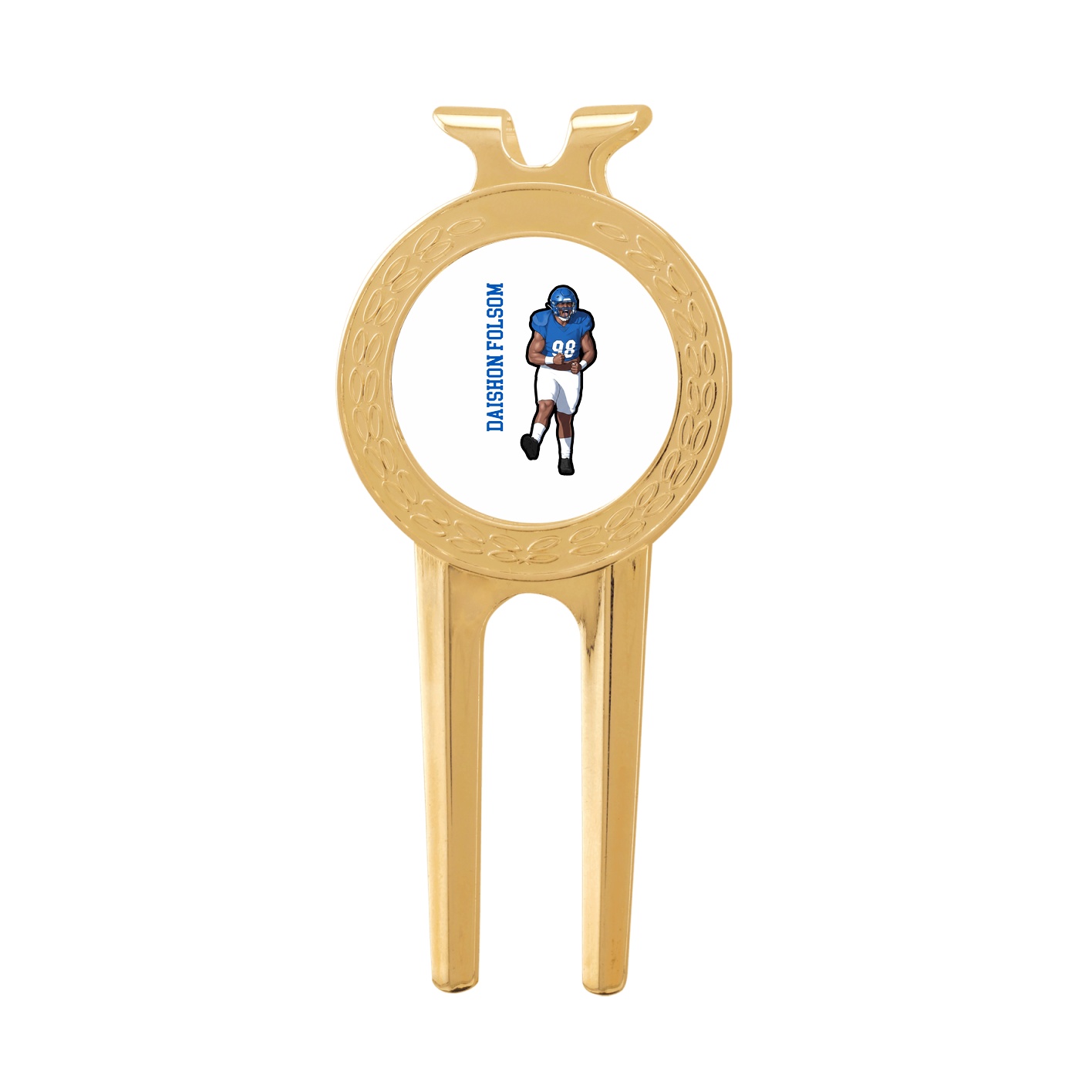 Divot Tool with Ball Marker — Name Vertical in Classic