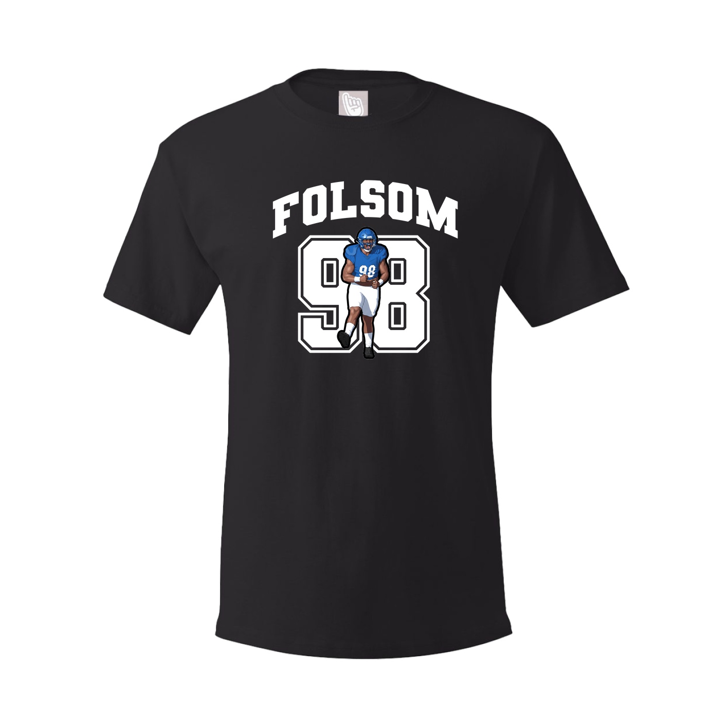 Youth Tee — Number in Black