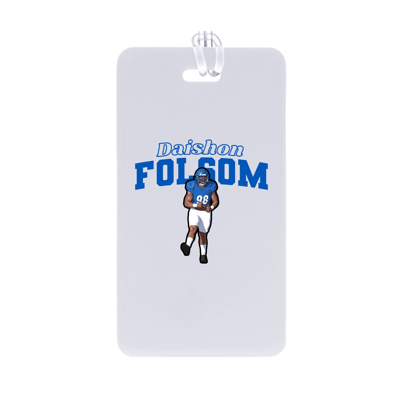 Bag Tag — Name Arch in Classic