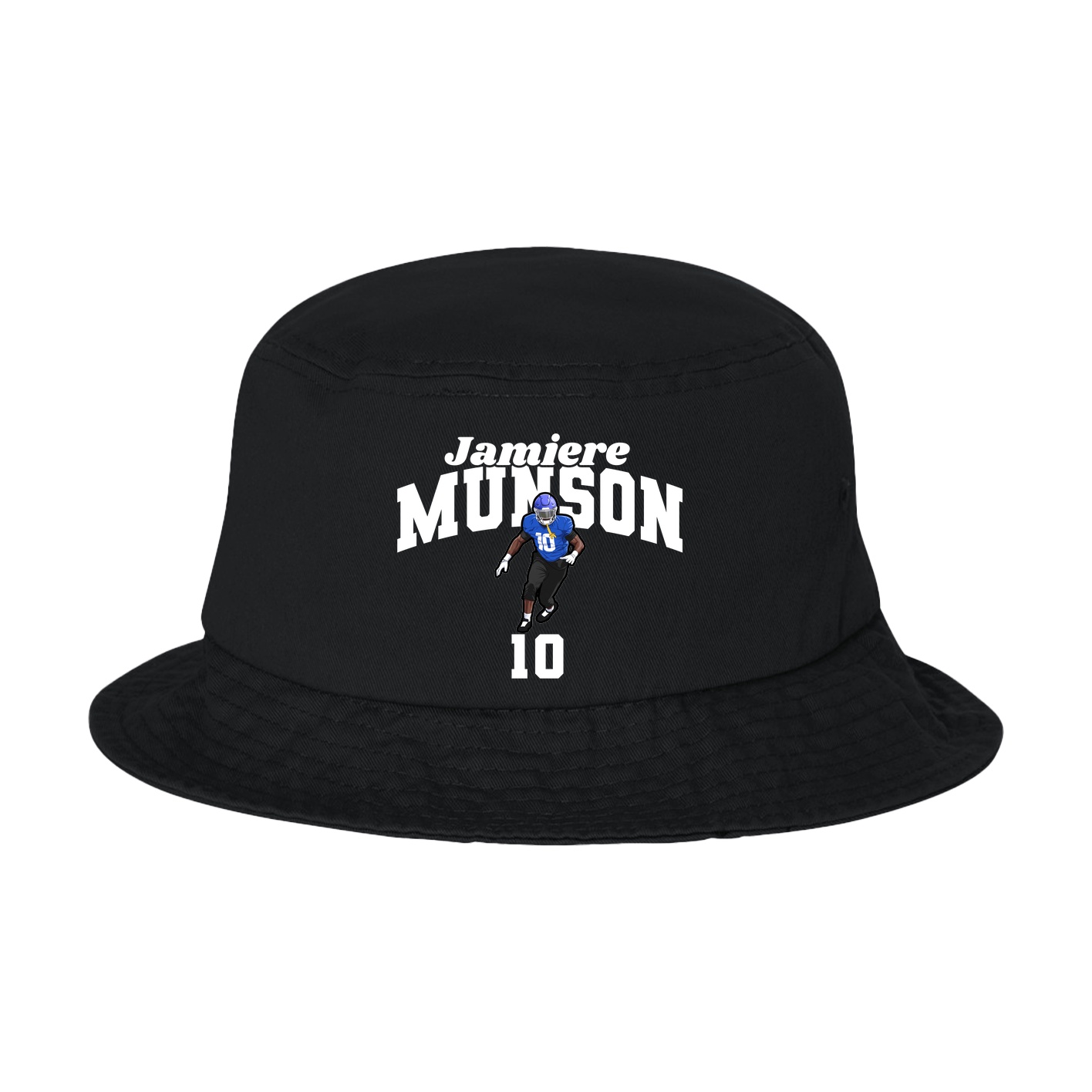 Bucket Cap — Signature Arch in Black