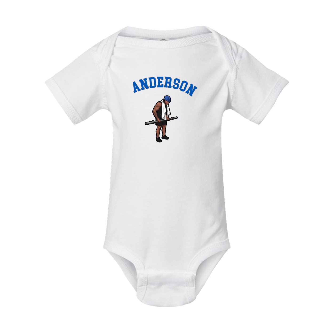 Baby Onesie — Shirsey Arch in White
