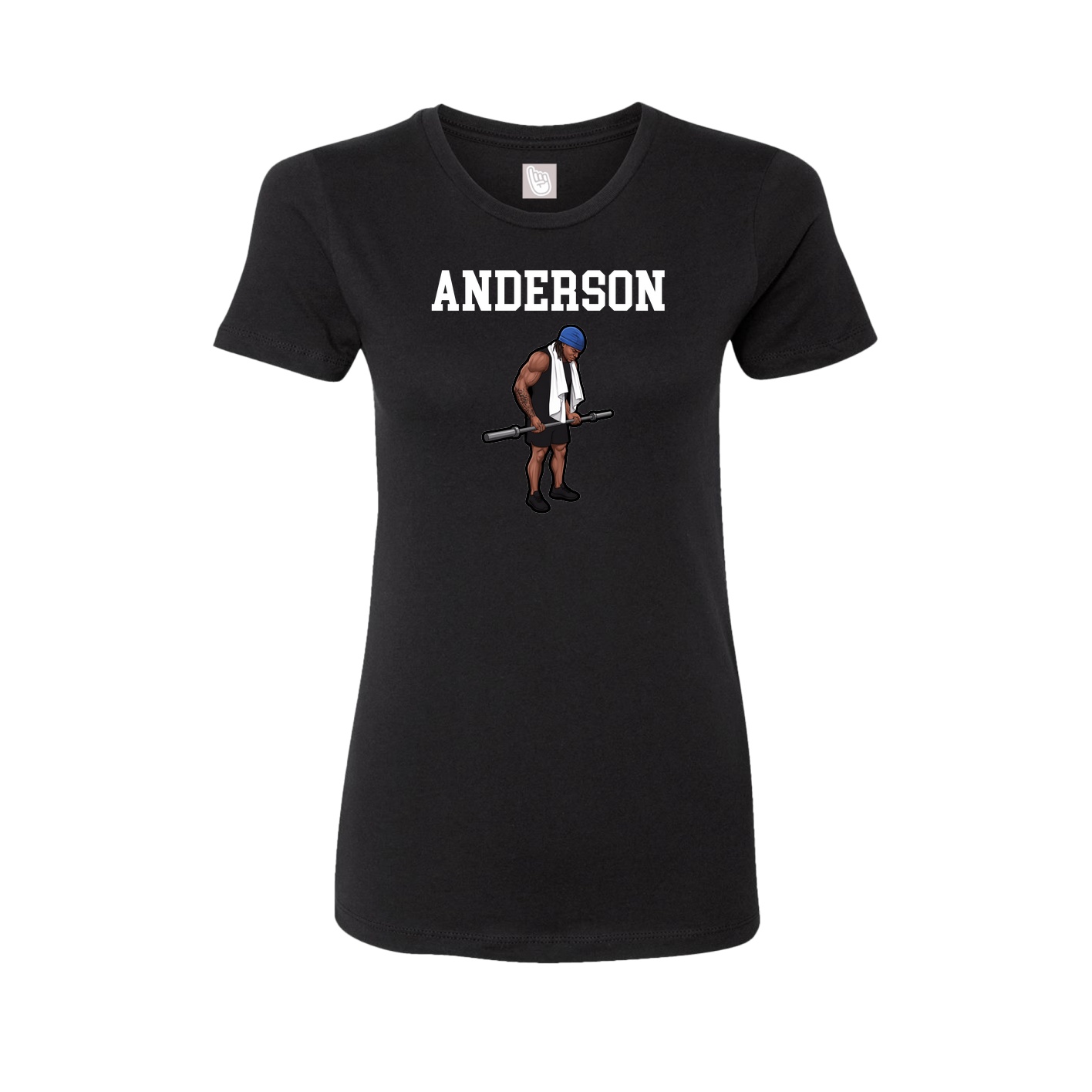 Fitted Women's Tee — Shirsey in Black
