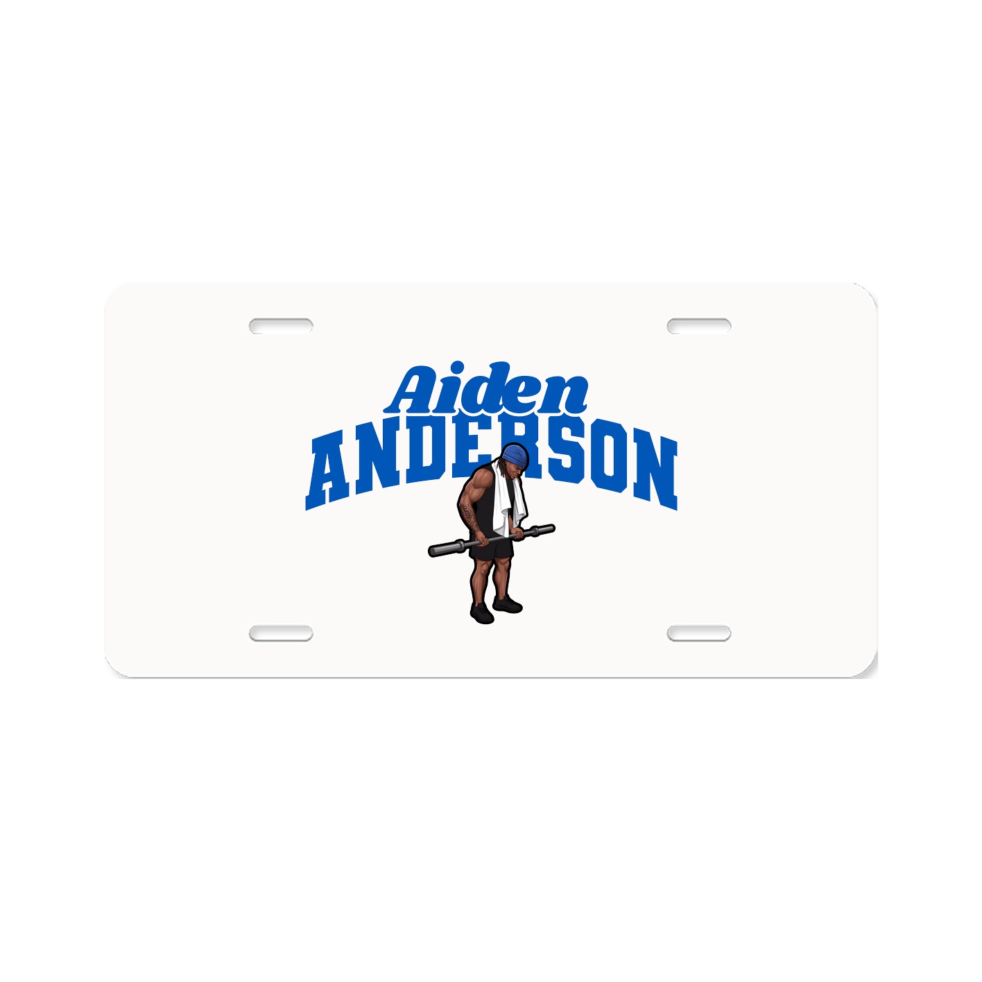 License Plate — Signature Arch in Classic