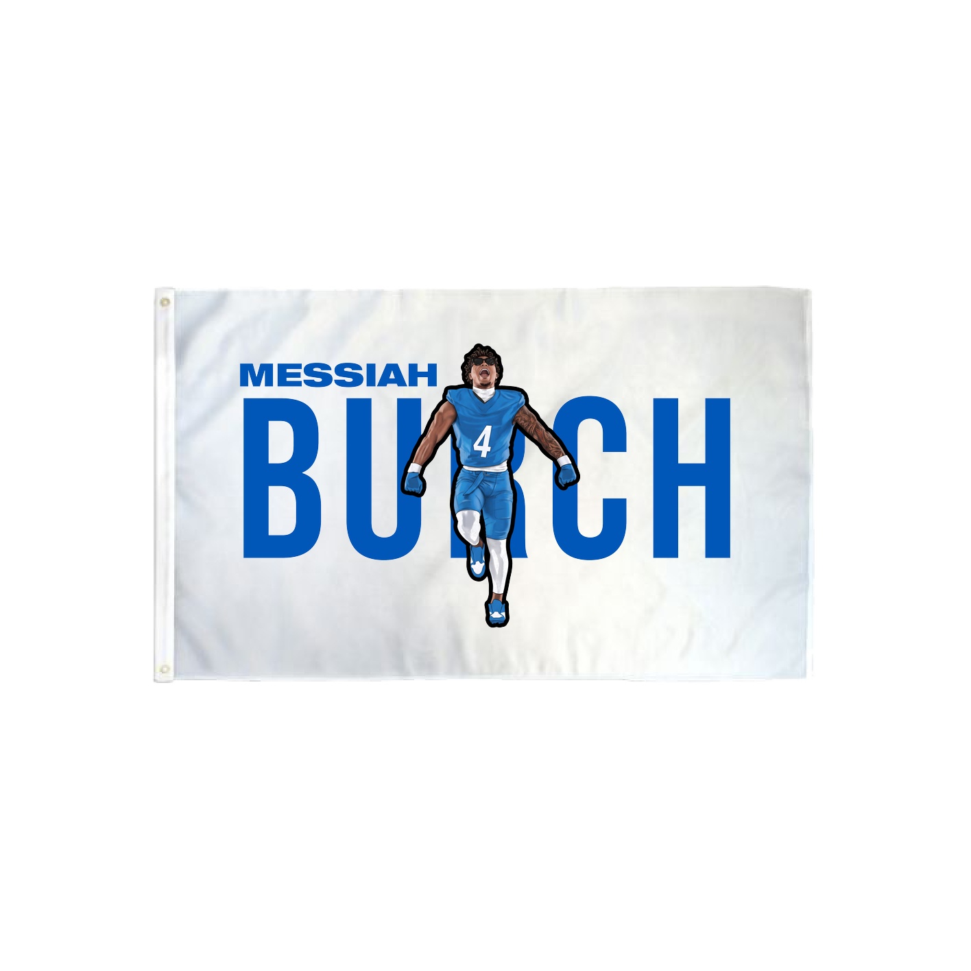 3x5 Flag — Player Name in Classic