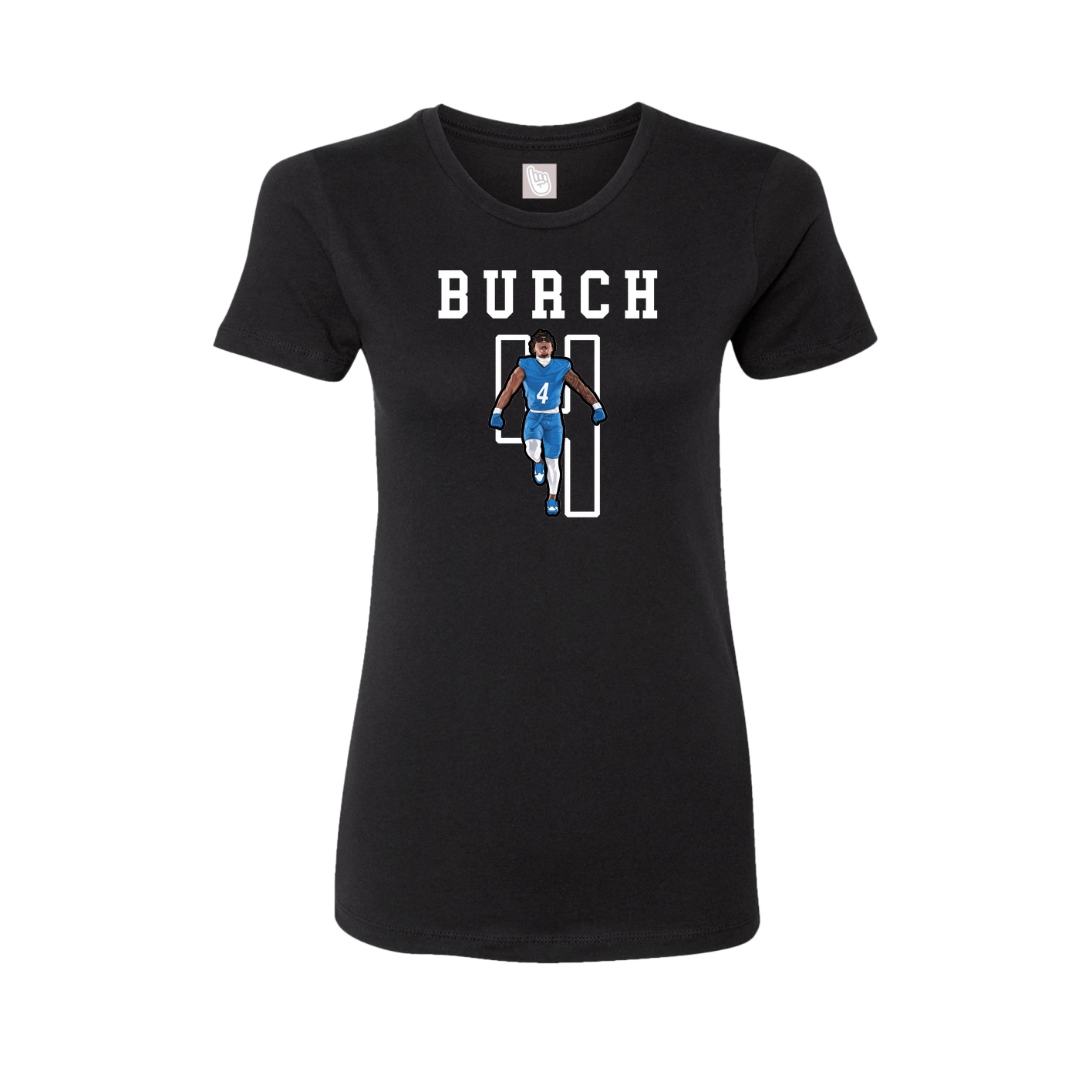Fitted Women's Tee — Shirsey in Black